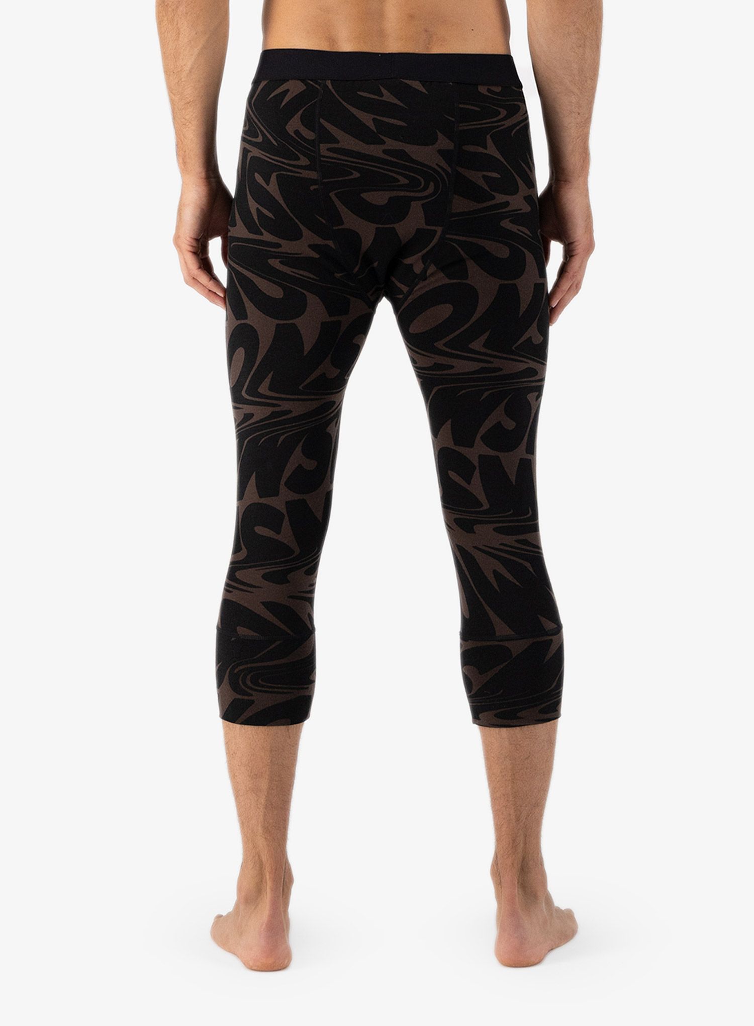 Termo pajkice Mons Royale Cascade Merino Flex 200 3/4 Legging - signal lost cedar
