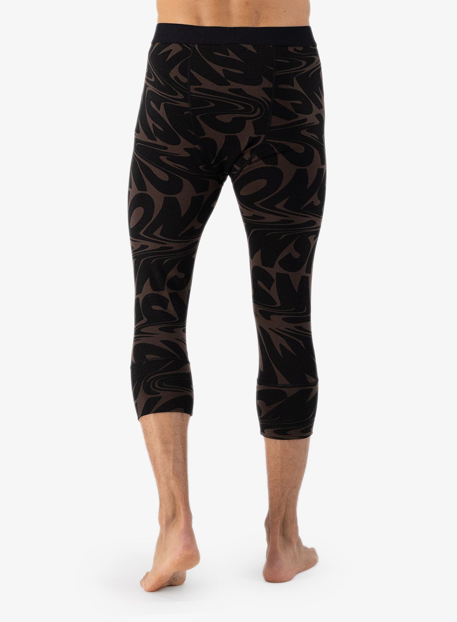 Termo pajkice Mons Royale Cascade Merino Flex 200 3/4 Legging - signal lost cedar