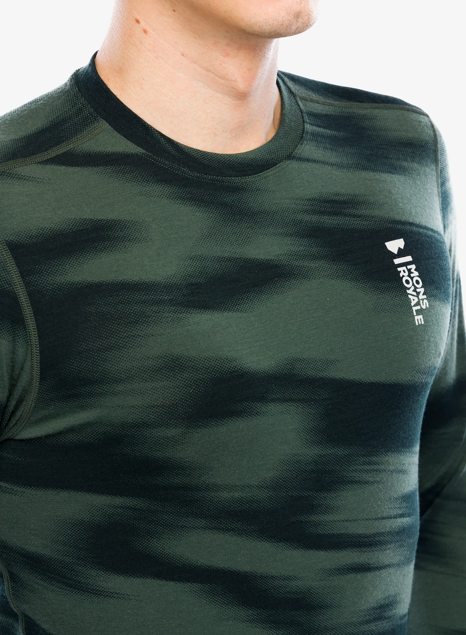 Termo flis jopa Mons Royale Cascade Merino Flex 200 LS - rosin motion