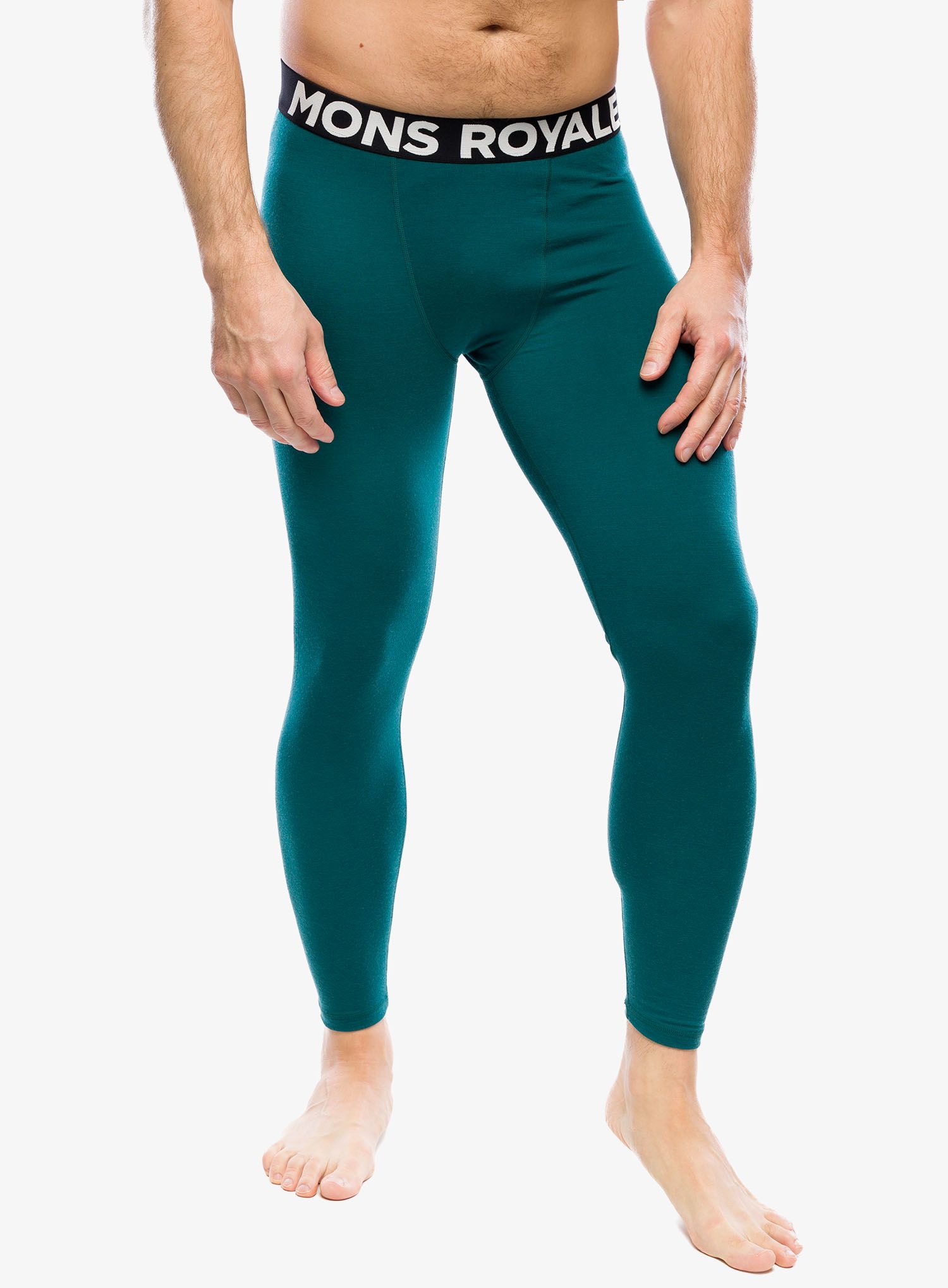 Termo pajkice Mons Royale Cascade Merino Flex 200 Legging - evergreen