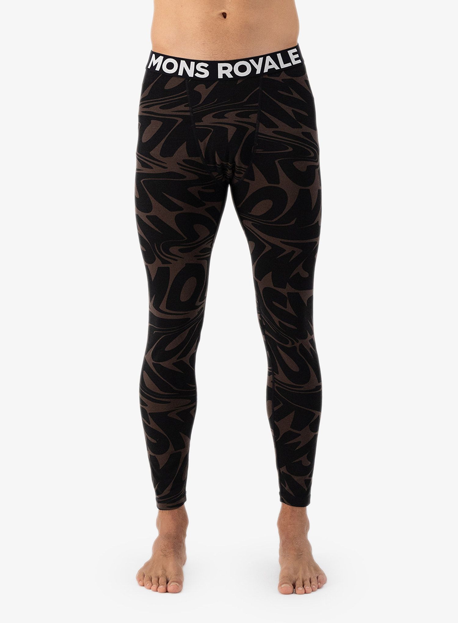 Termo pajkice Mons Royale Cascade Merino Flex 200 Legging - signal lost cedar