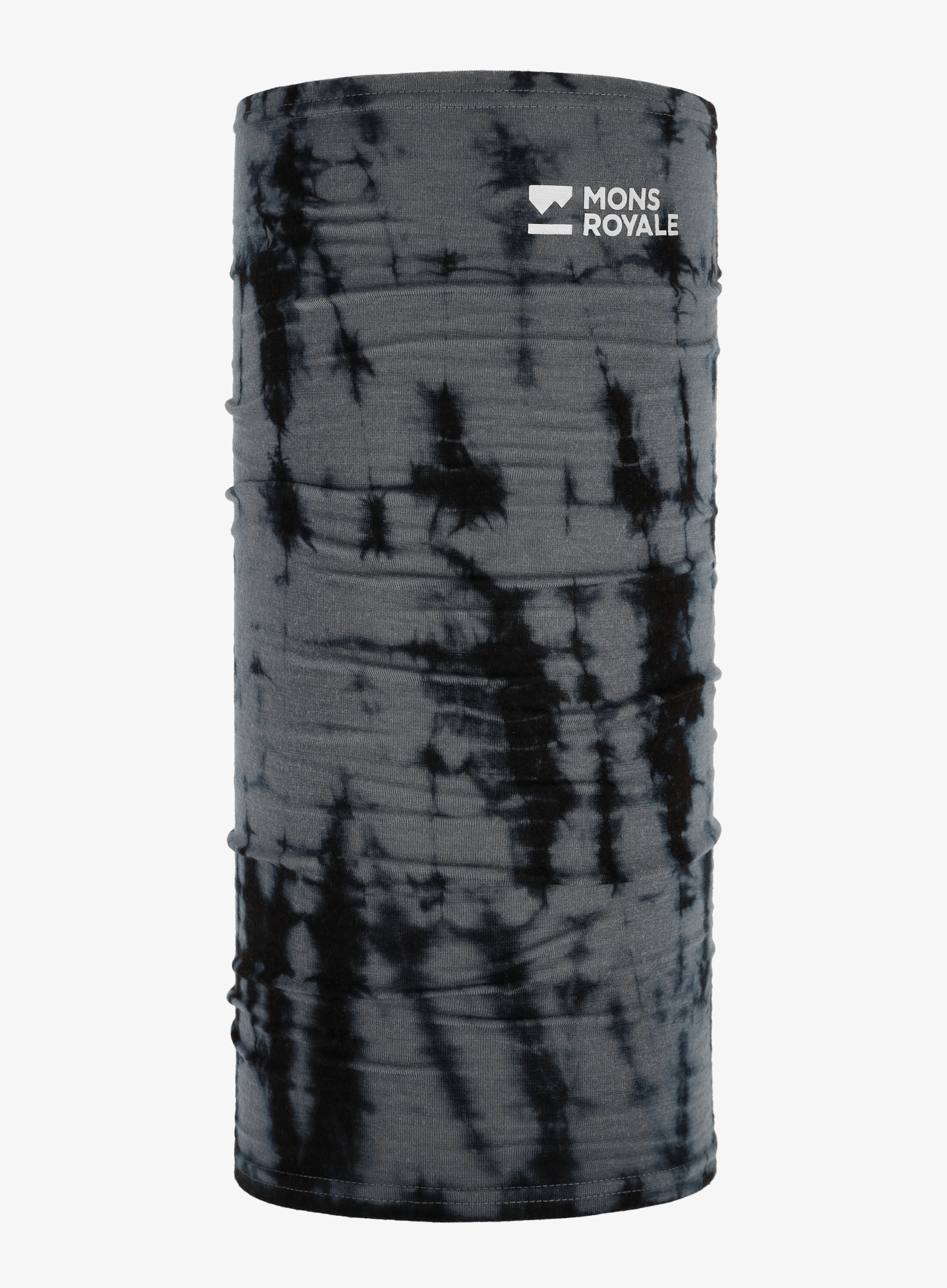 Večnamenska ruta Mons Royale Daily Dose Merino Neckwarmer - grey tie dye