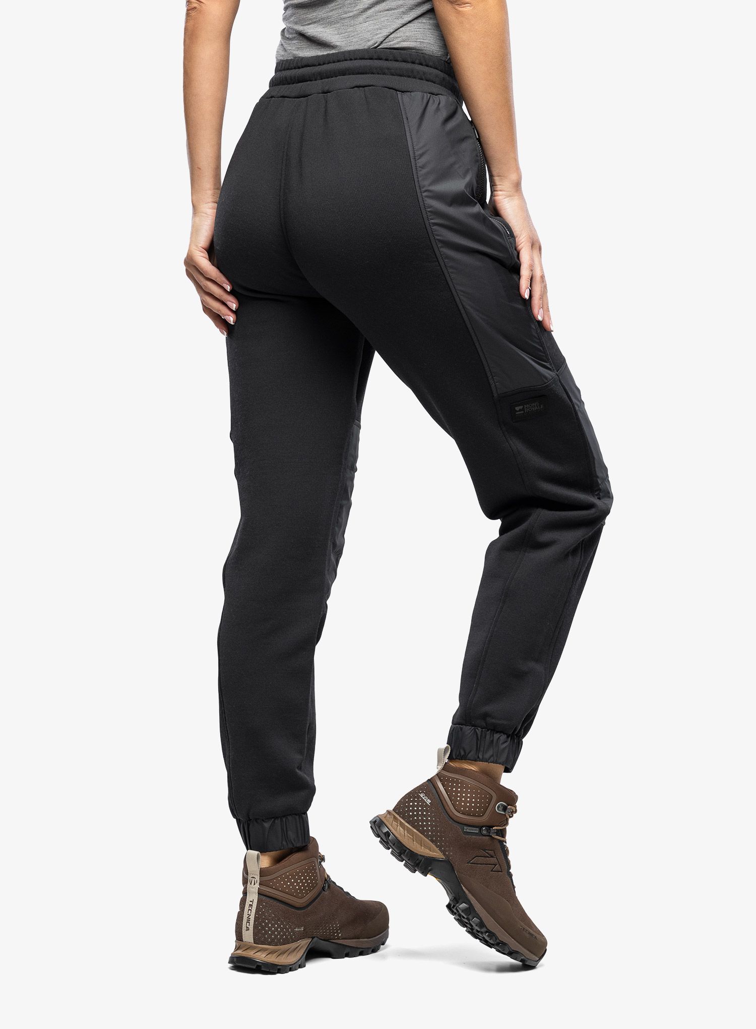 Ženske hlače Mons Royale Decade Pants - black