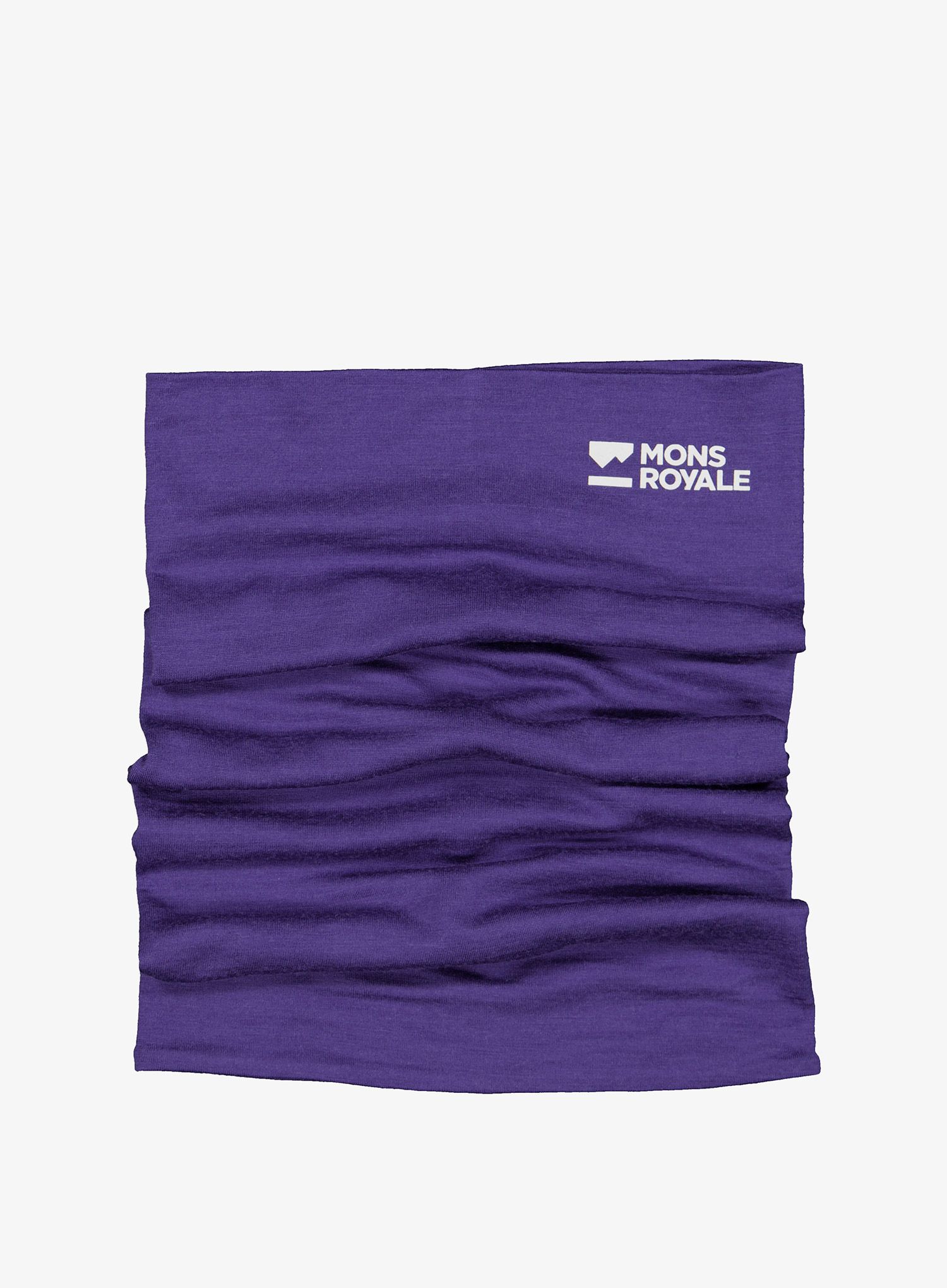 Šal za vrat Mons Royale Double Up Neckwarmer - violet