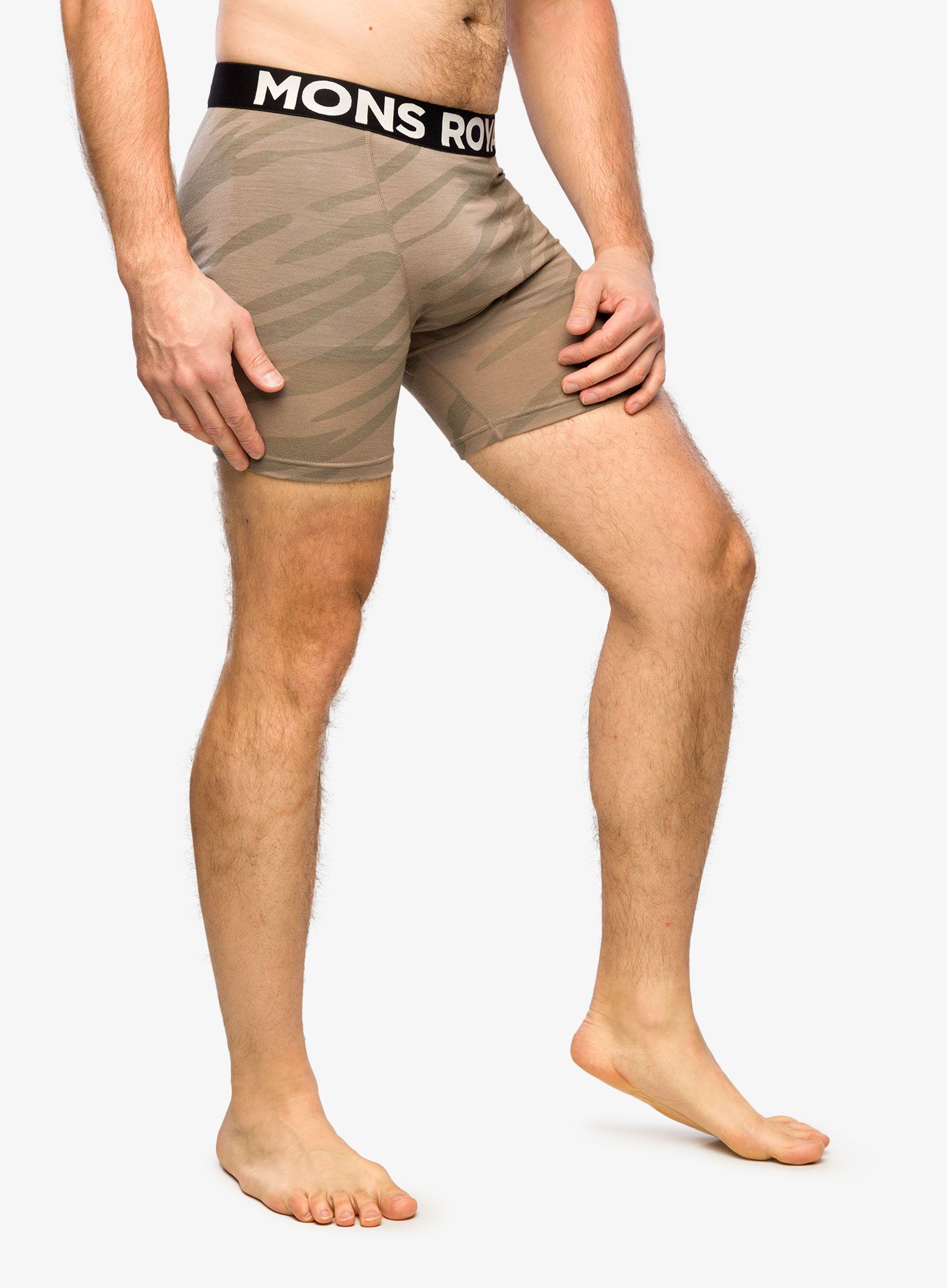 Boksarice Mons Royale Hold 'em Boxer - undercover camo