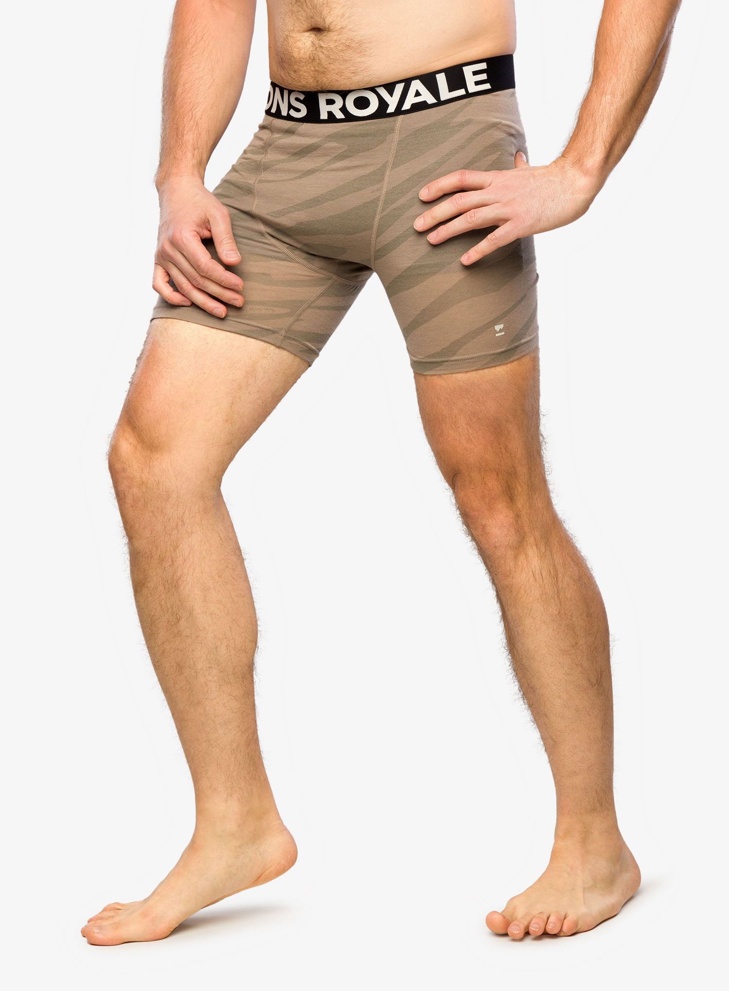 Boksarice Mons Royale Hold 'em Boxer - undercover camo