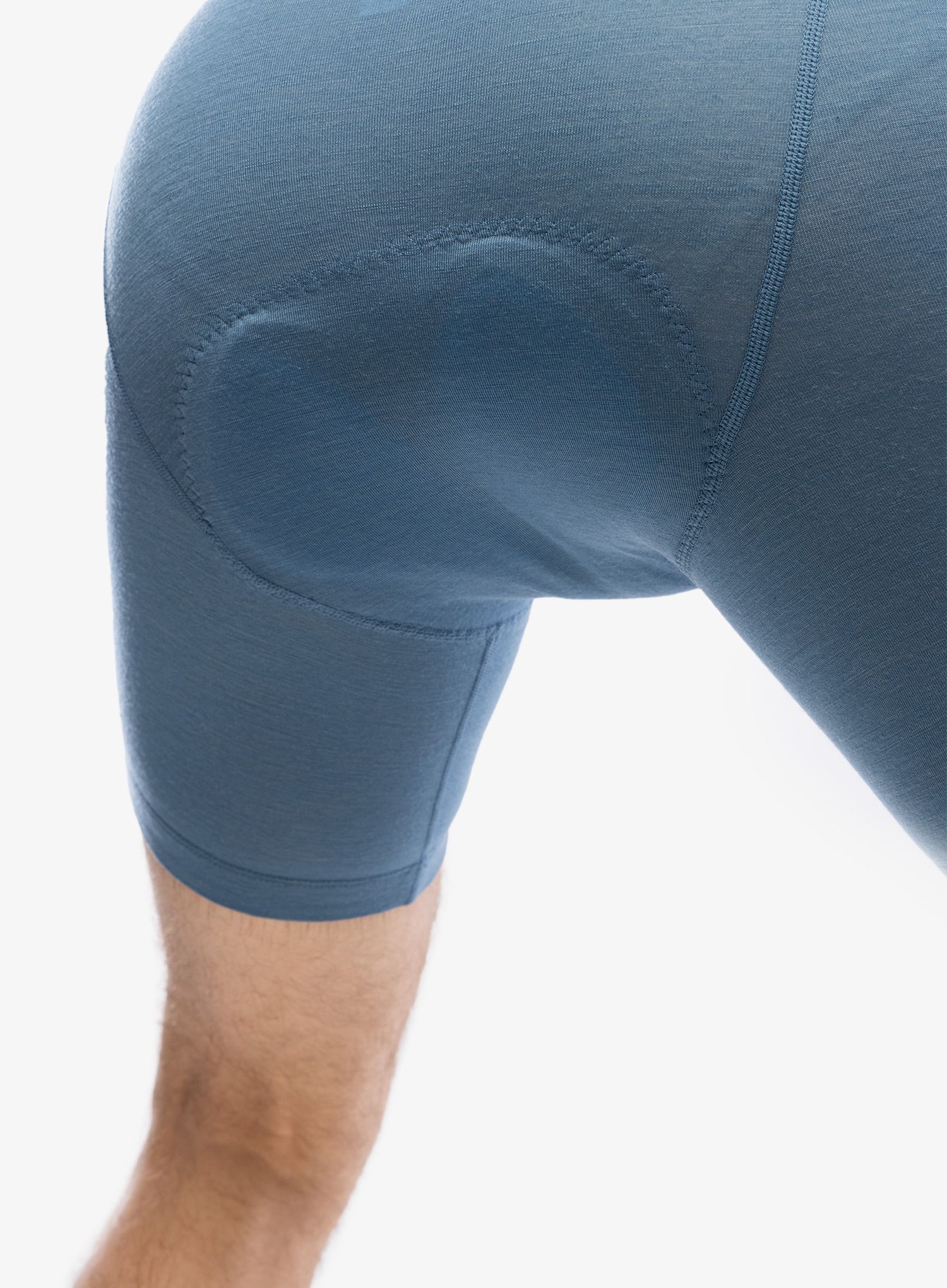 Kolesarske kratke hlače Mons Royale Low Pro Merino Aircon Bike Short Liner - blue slate