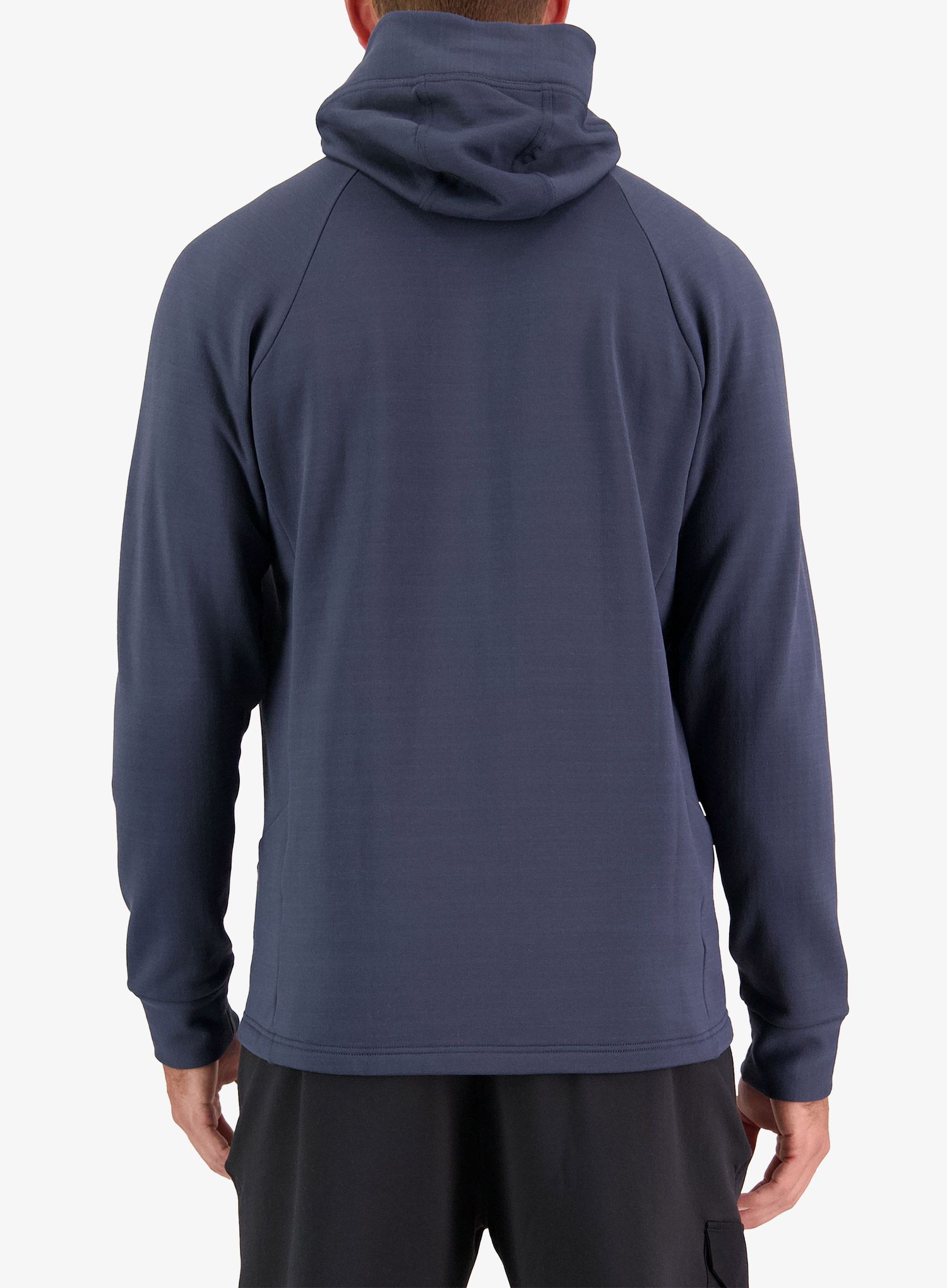Jopica s kapuco Mons Royale Nevis Merino Fleece Hood - midnight