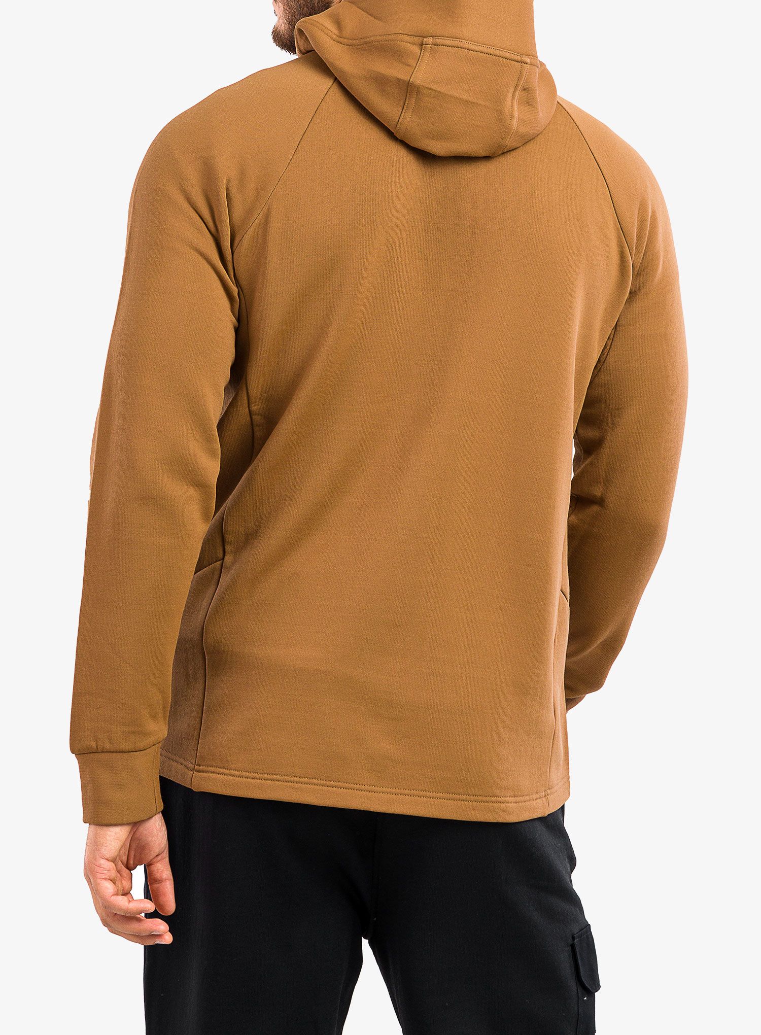 Jopica s kapuco Mons Royale Nevis Merino Fleece Hood - toffee