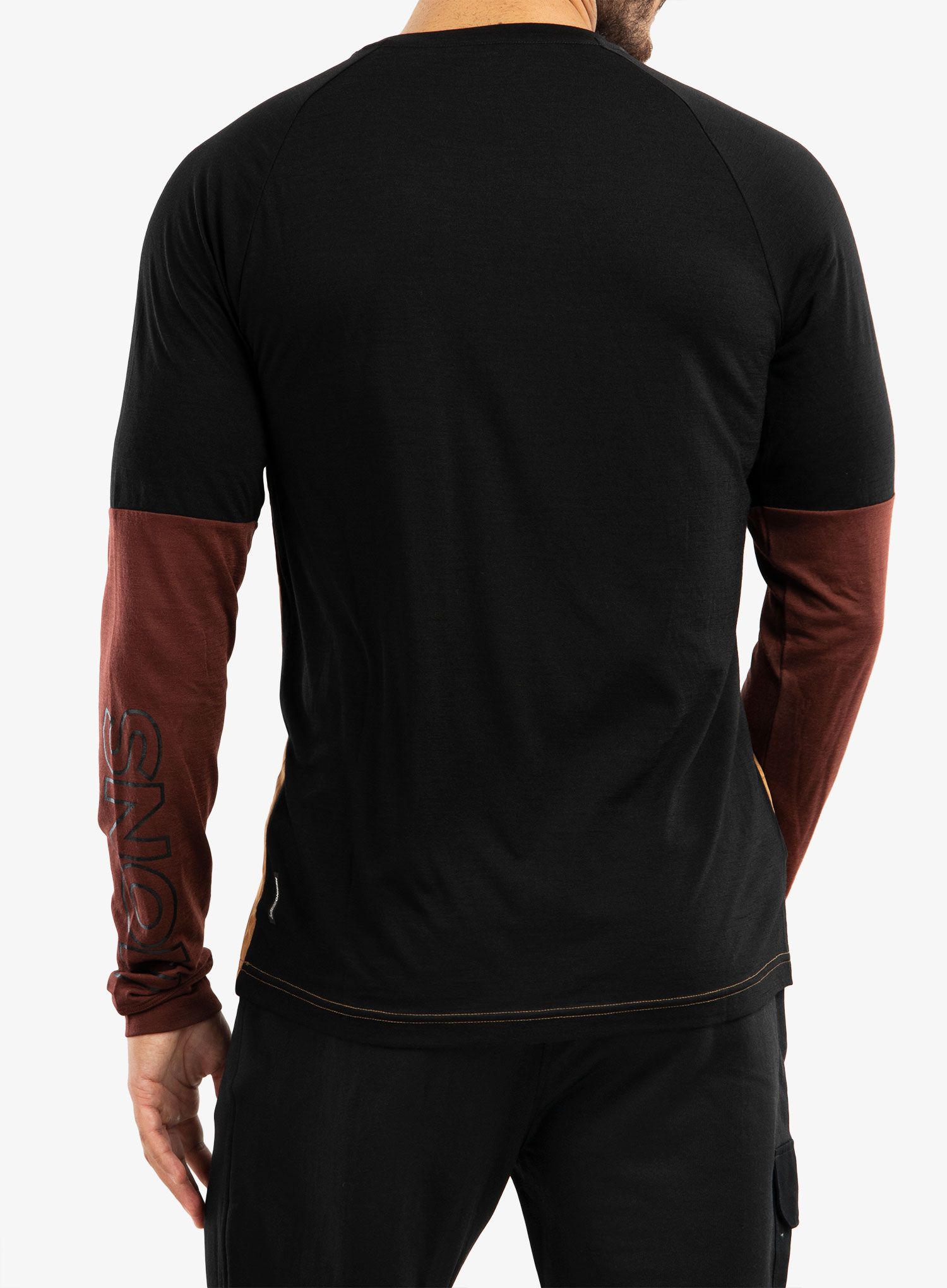 Kolesarska jopa Mons Royale Tarn Merino Shift Wind Jersey - slow bake