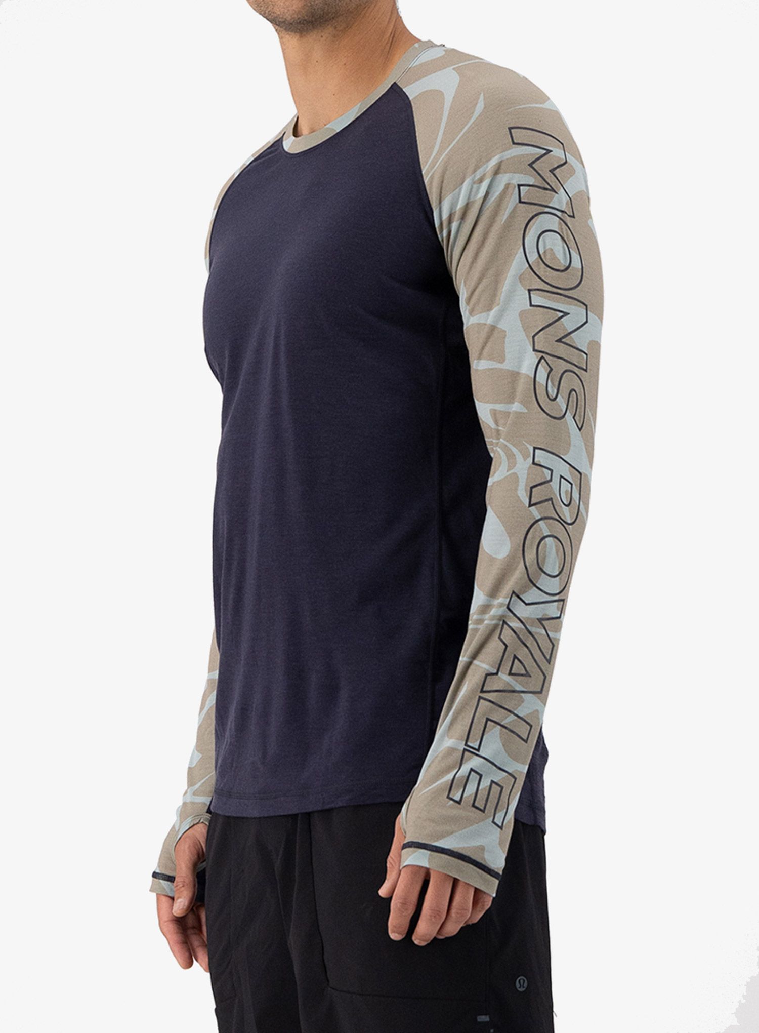 Termo flis jopa Mons Royale Temple Tech LS - signal lost/9 iron