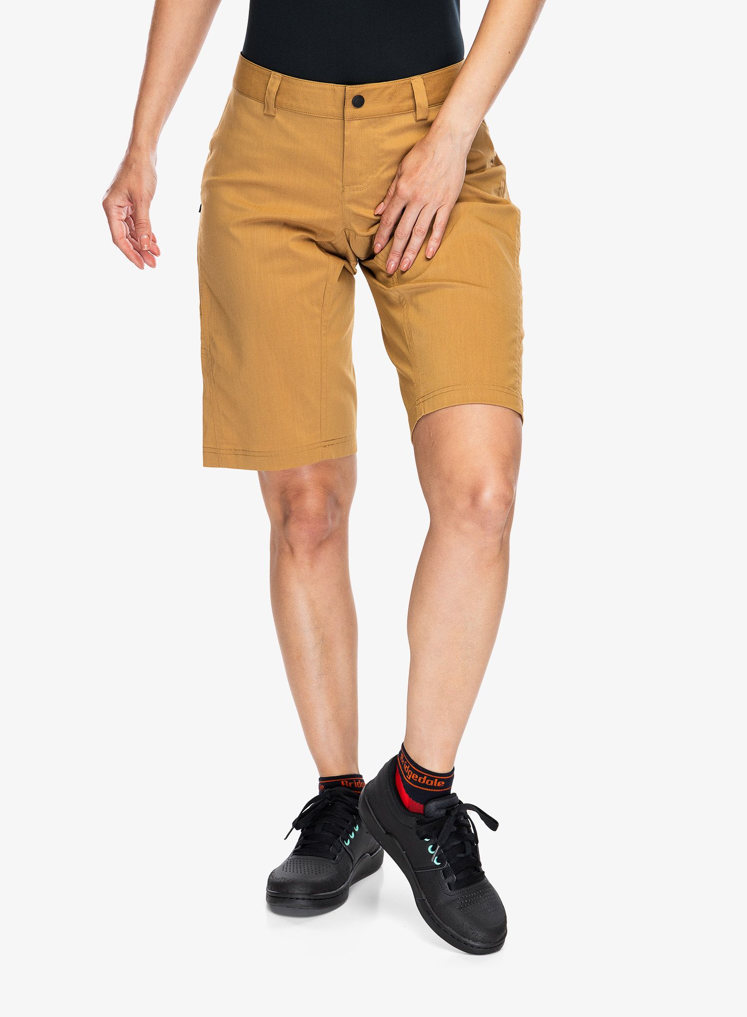 Ženske kolesarske kratke hlače Mons Royale Virage Bike Shorts 2.0 - cumin