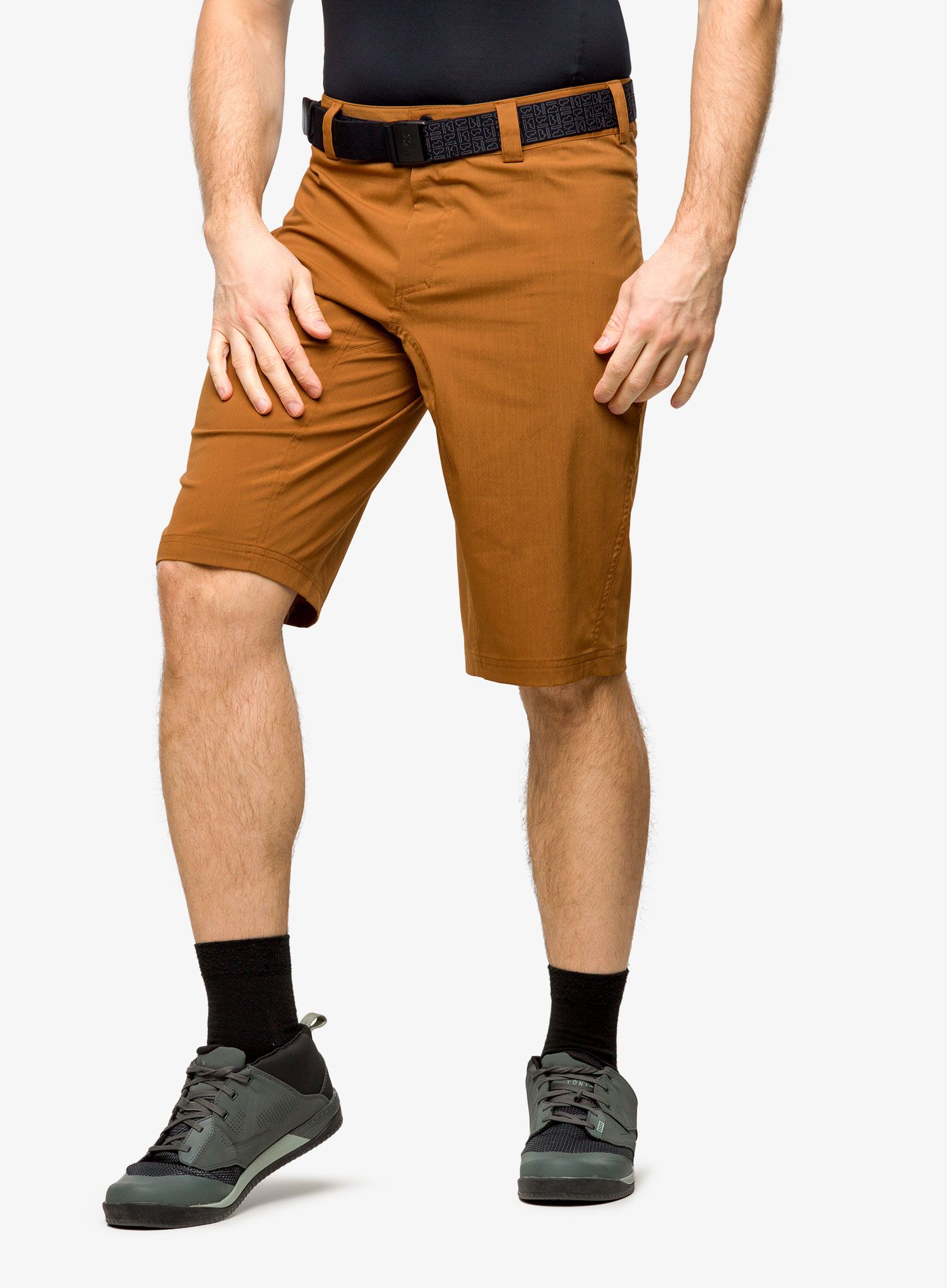 Kolesarske kratke hlače Mons Royale Virage Bike Shorts - copper