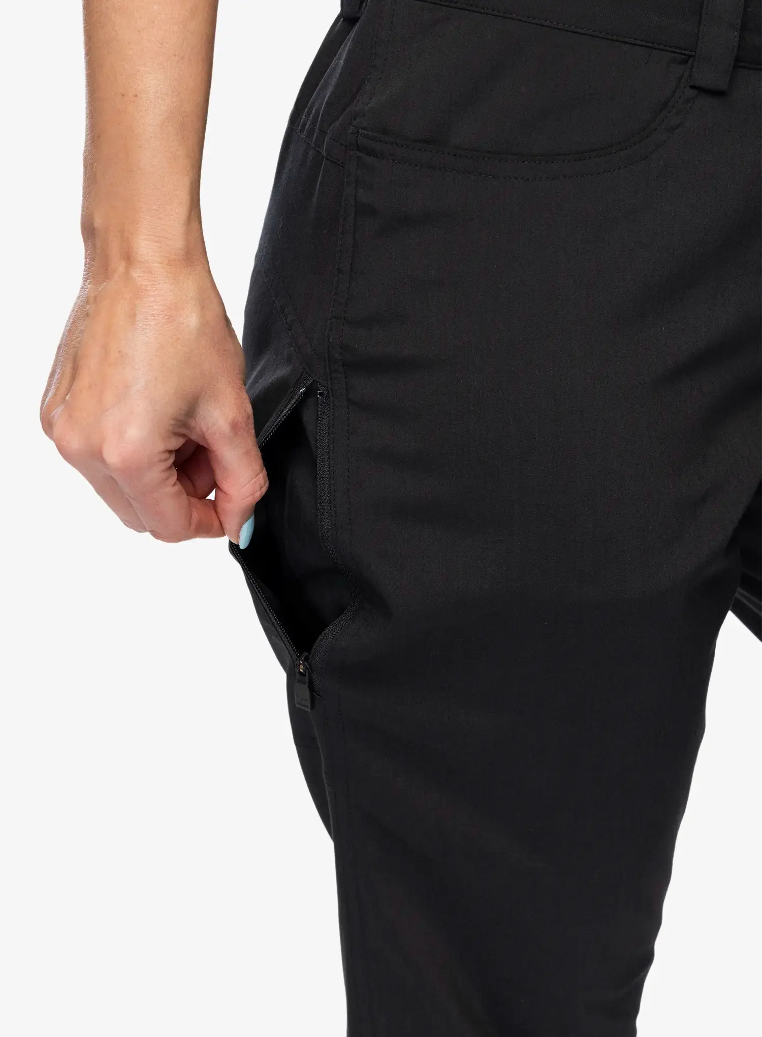 Ženske kolesarske hlače Mons Royale Virage Pants 2.0 - black