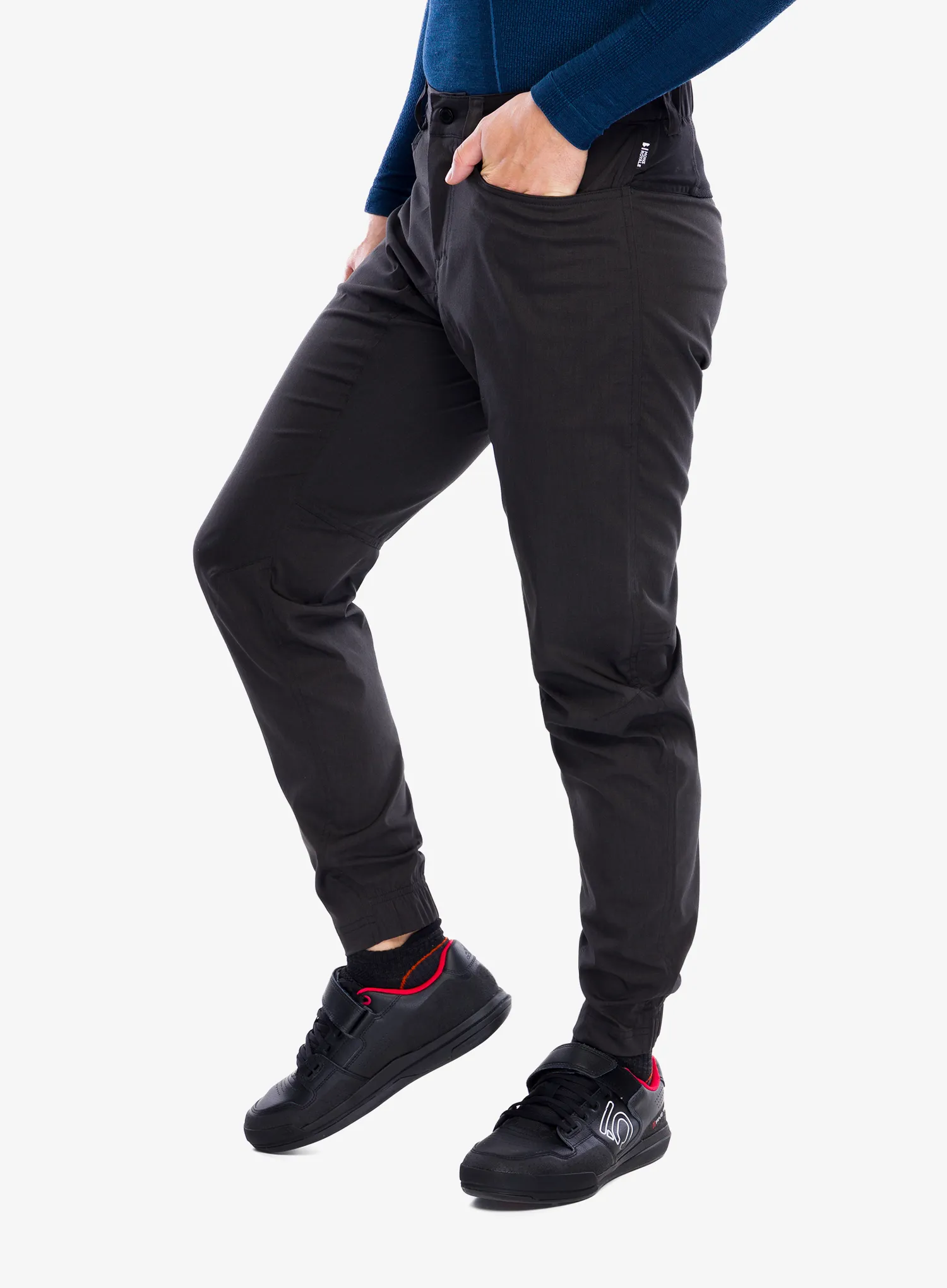 Kolesarske hlače Mons Royale Virage Pants 2.0 - black/black