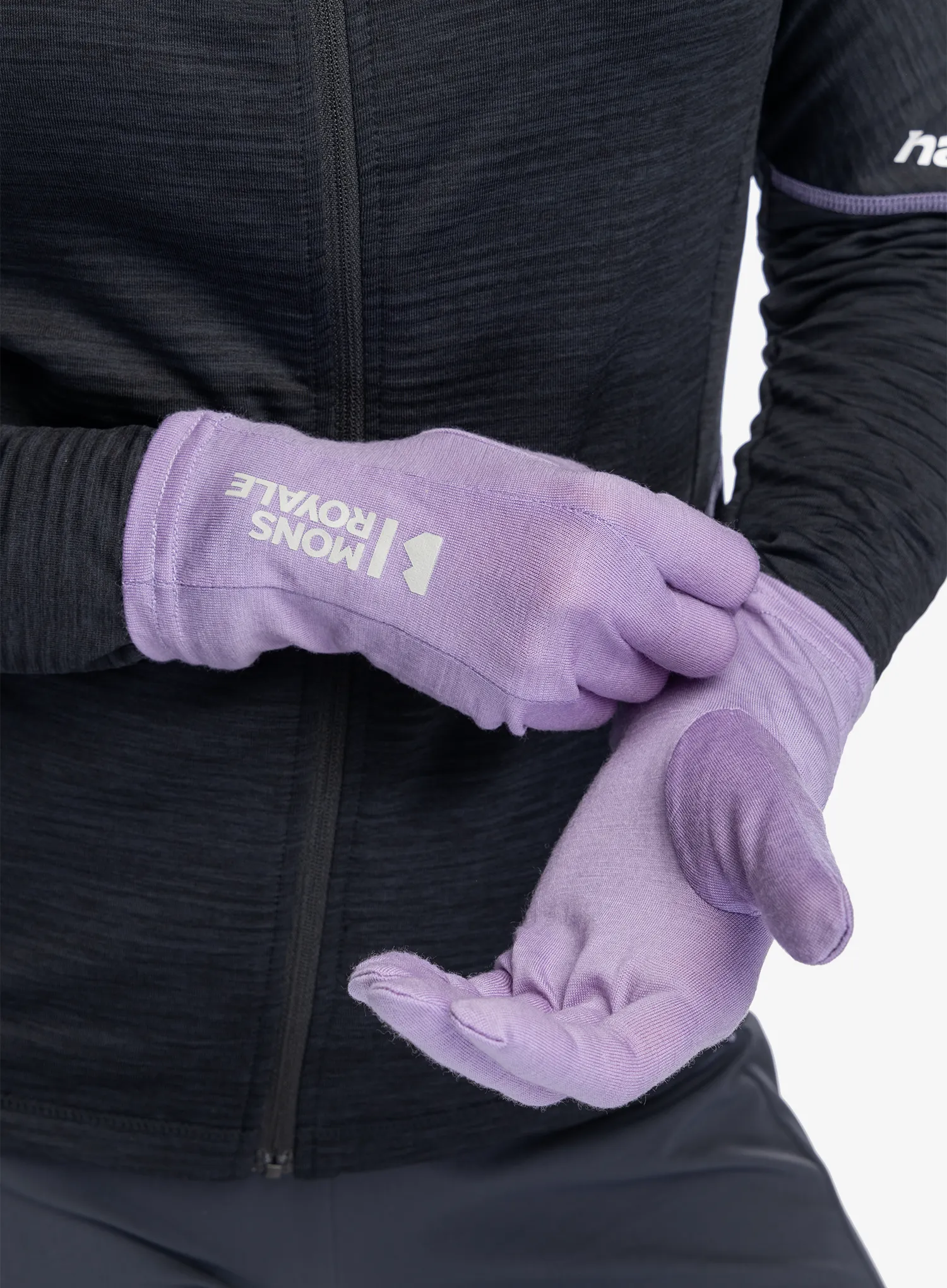 Rokavice Mons Royale Volta Merino Glove Liner - lupin