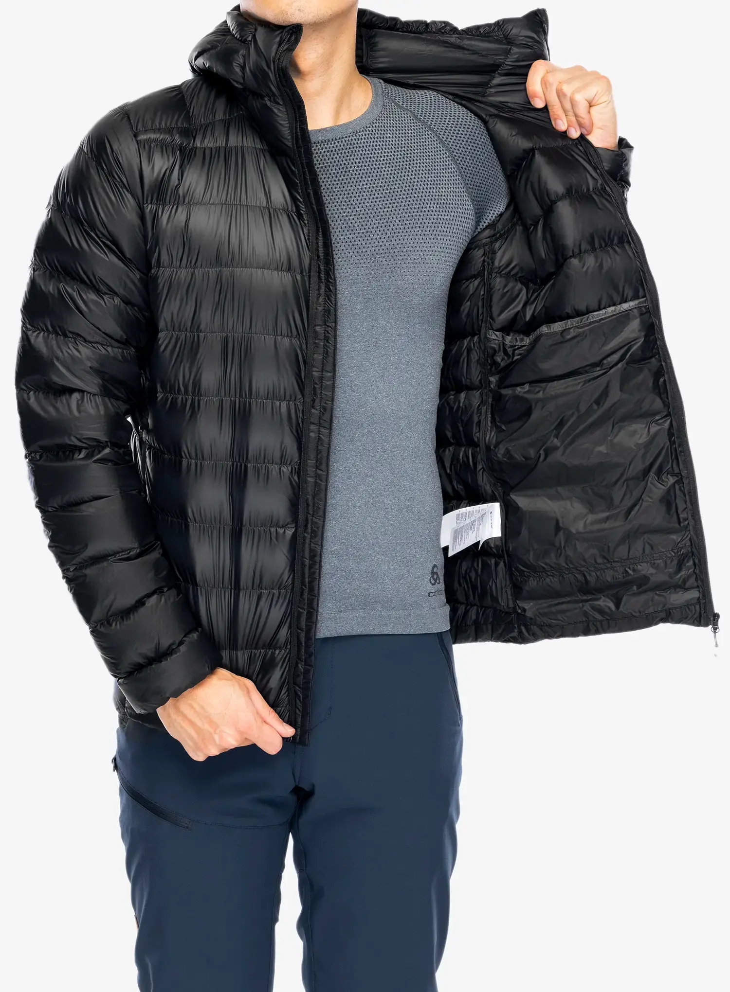 Puhovka Montane Alpine 850 Lite Hoodie - black