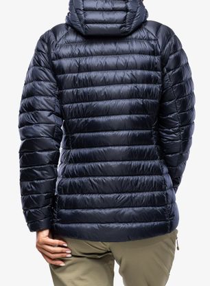 Ženska puhovka Montane Anti-Freeze Hoodie - eclipse blue