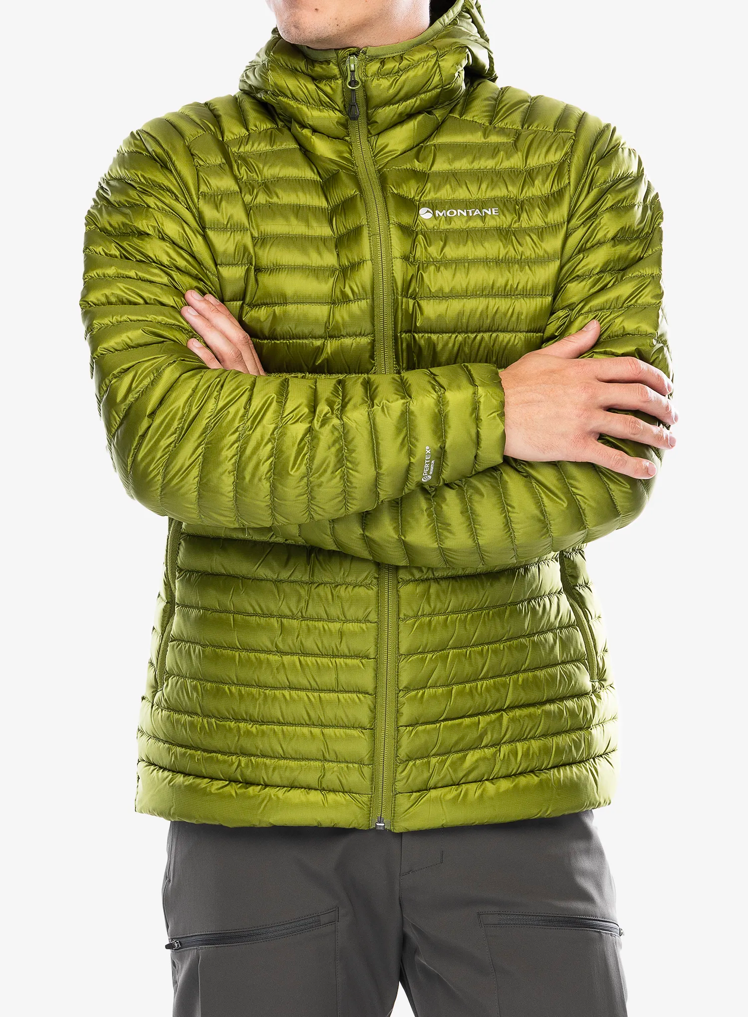 Puhovka Montane Anti-Freeze Lite Hoodie - alder green