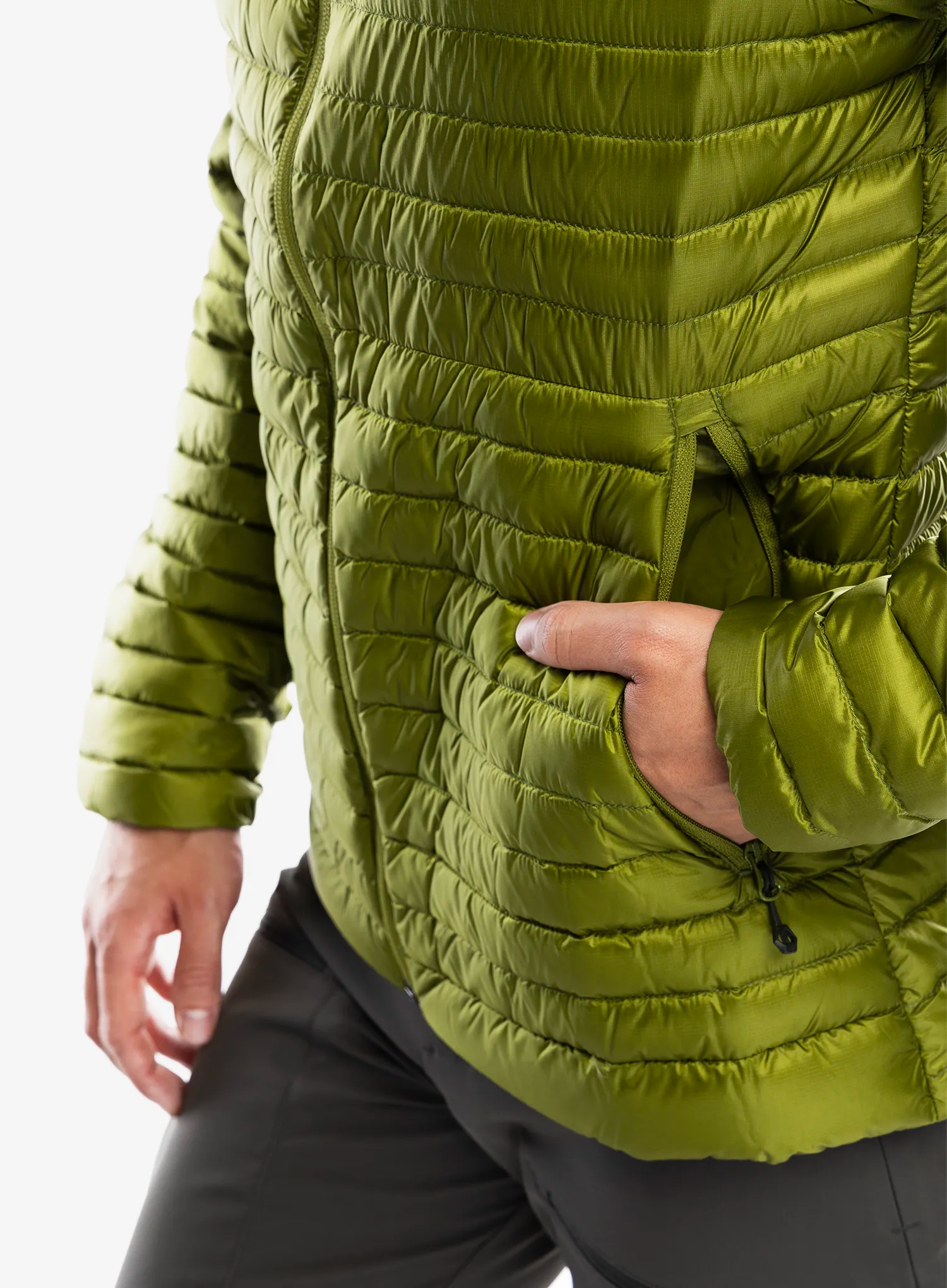 Puhovka Montane Anti-Freeze Lite Hoodie - alder green