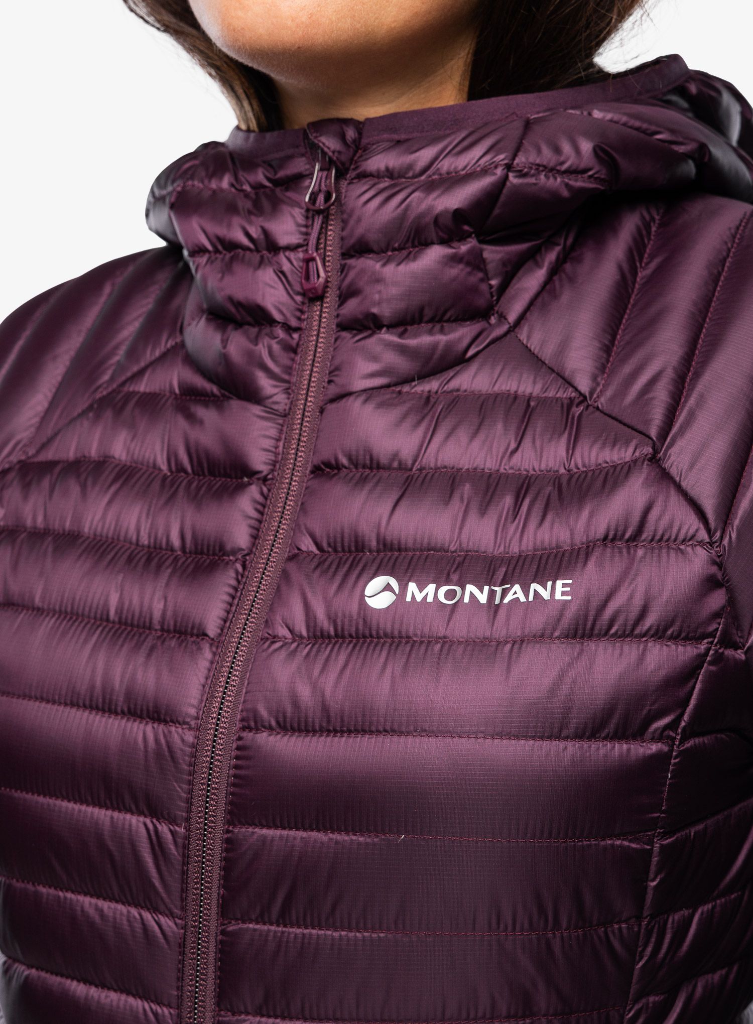 Ženska puhovka Montane Anti-Freeze Lite Hoodie - saskatoon berry