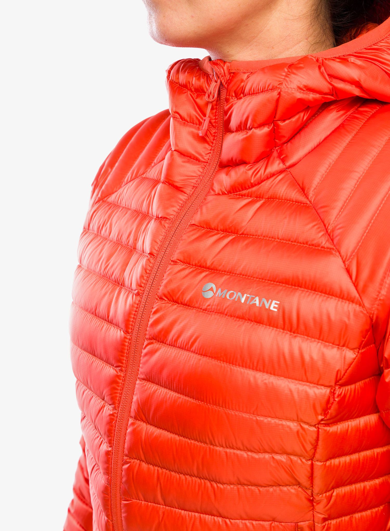 Ženska puhovka Montane Anti-Freeze Lite Hoodie - tigerlily