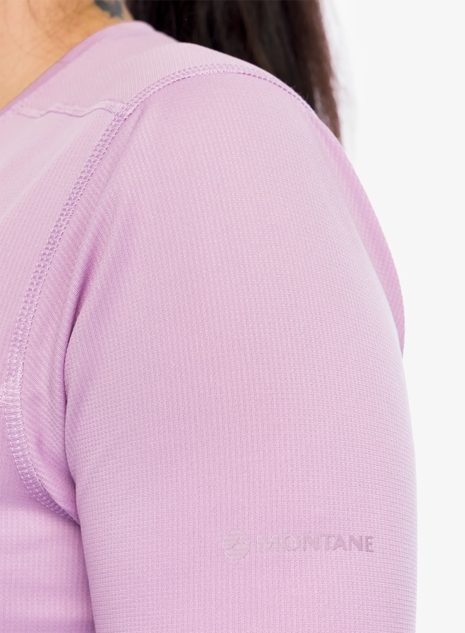 Ženska jopica Montane Dart Lite LS T-Shirt - allium