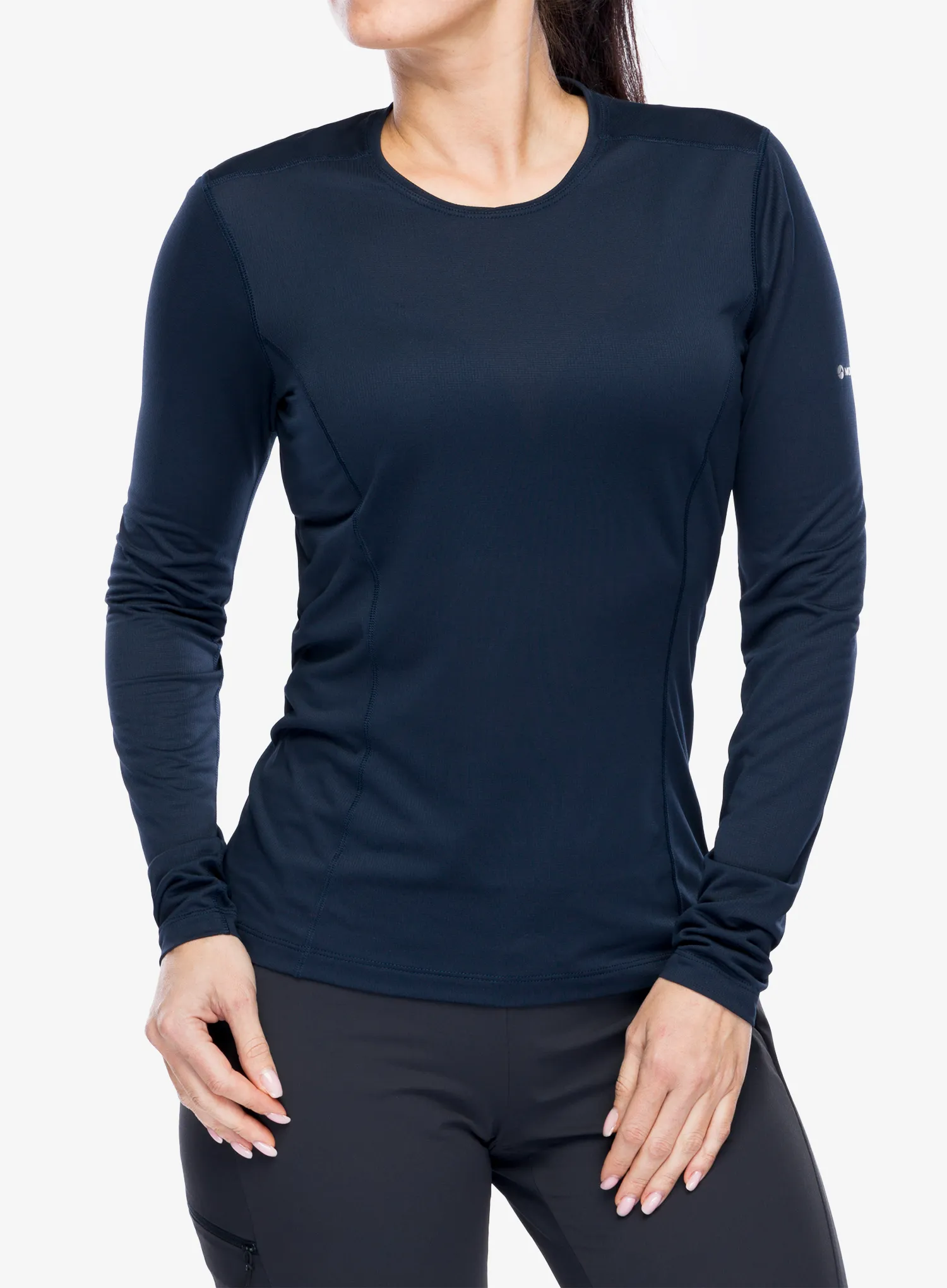 Ženska jopica Montane Dart Lite Ls T-Shirt - eclipse blue