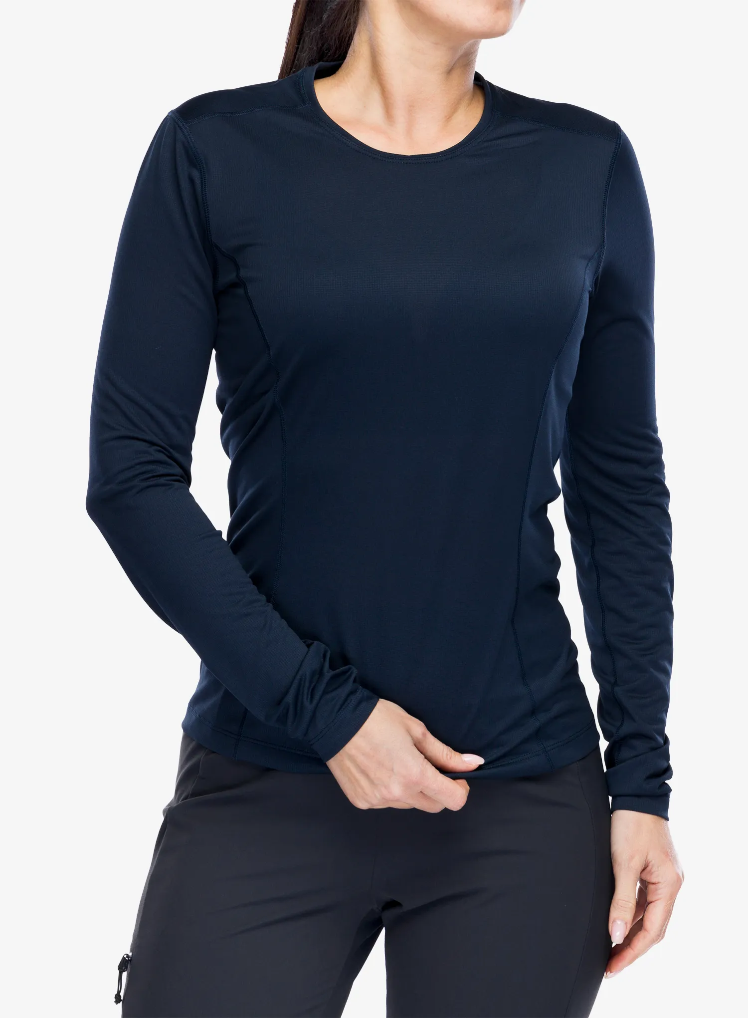 Ženska jopica Montane Dart Lite Ls T-Shirt - eclipse blue