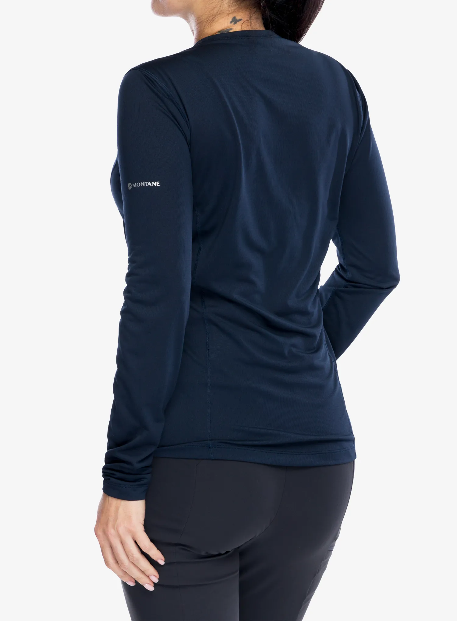 Ženska jopica Montane Dart Lite Ls T-Shirt - eclipse blue