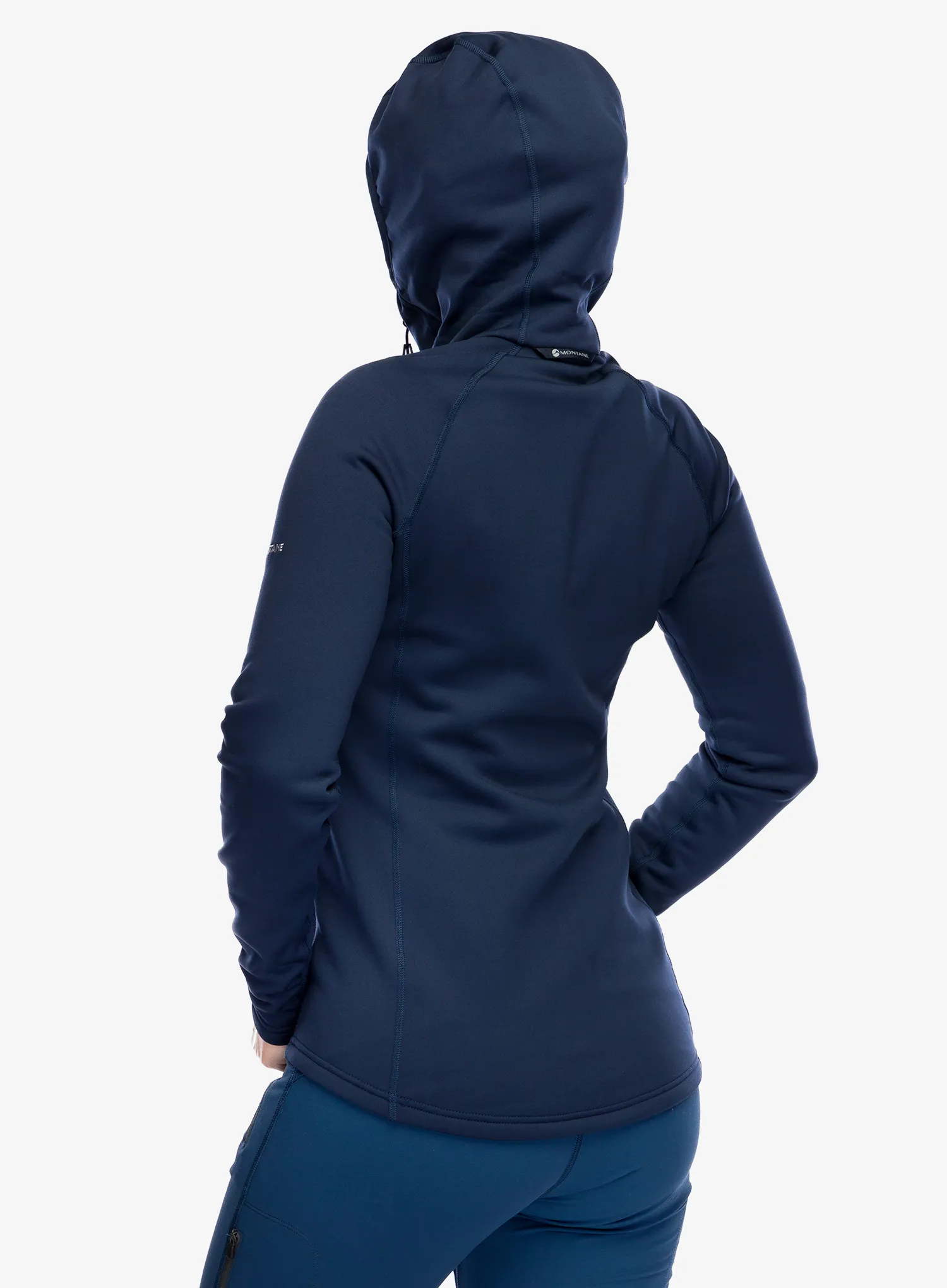 Ženska jopa s kapuco Montane Fury Hoodie - eclipse blue