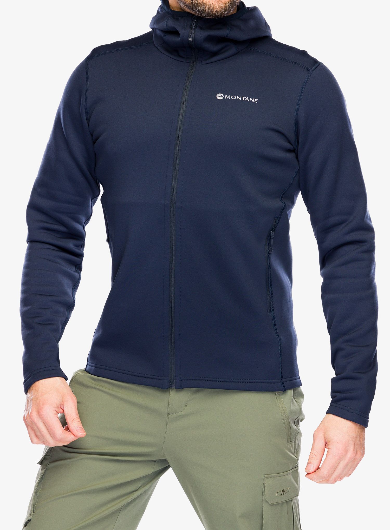 Jopica s kapuco Montane Fury Hoodie - eclipse blue/blue