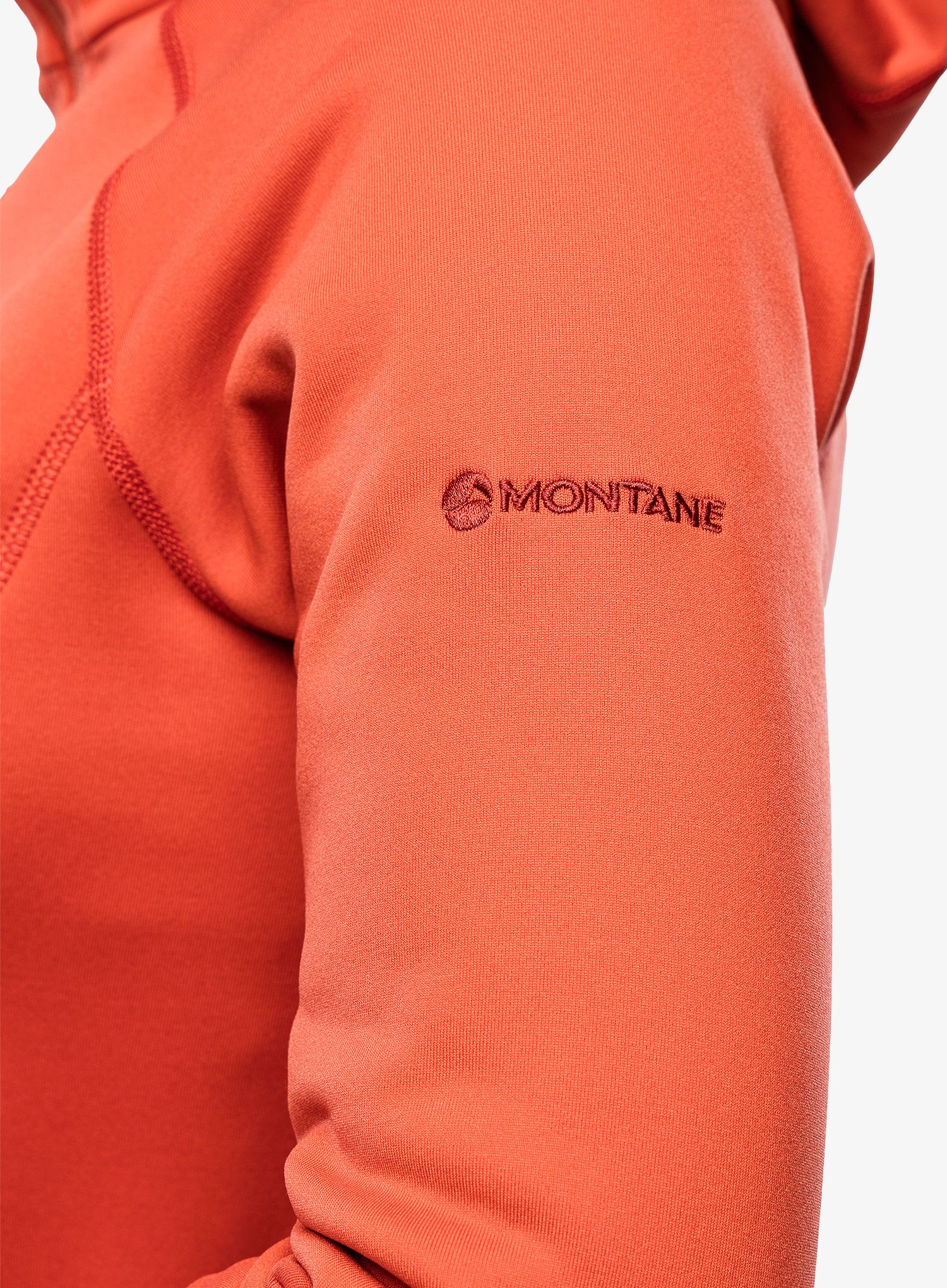 Ženska jopa s kapuco Montane Fury Hoodie - saffron red