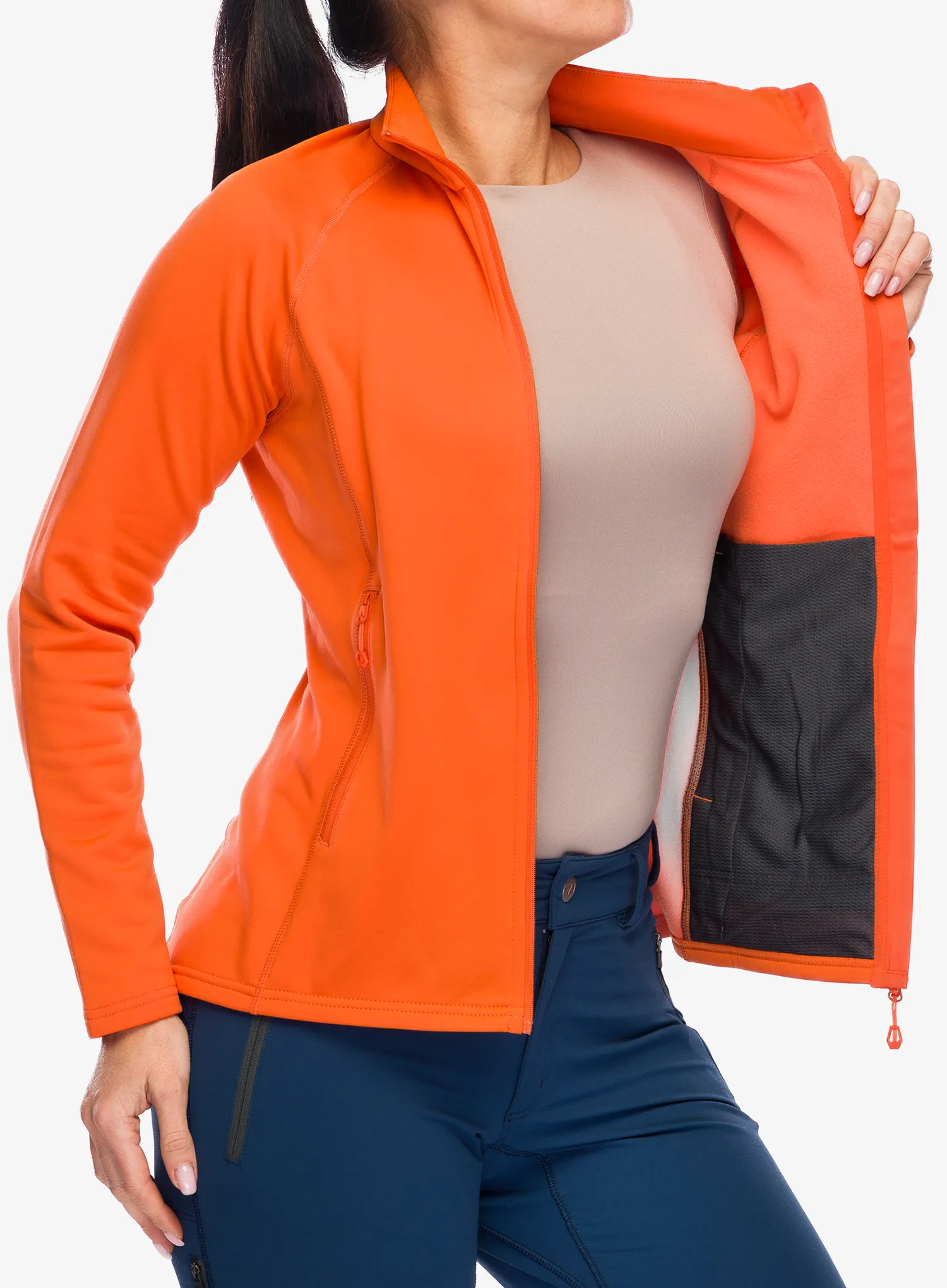Ženska jopica Montane Fury Lite Jacket - tigerlily