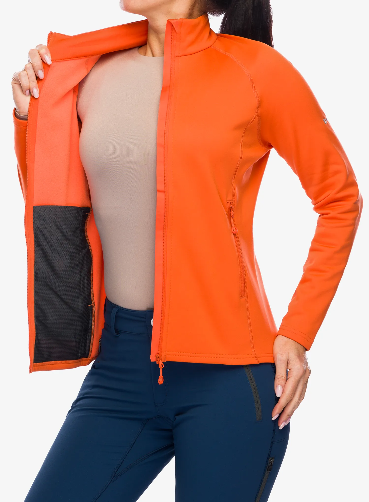 Ženska jopica Montane Fury Lite Jacket - tigerlily