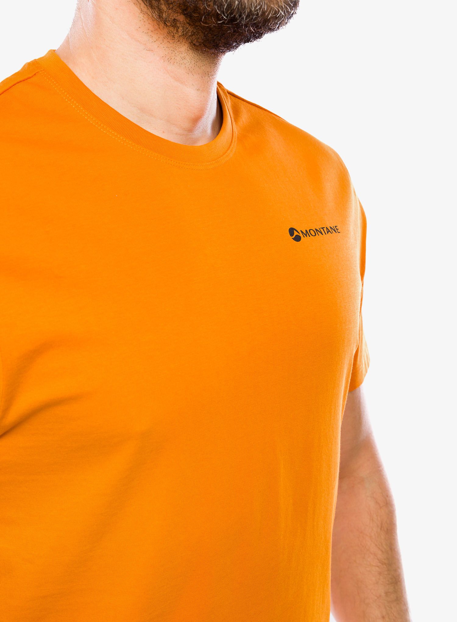 Bombažna majica Montane Impact Compass Tee - flame orange