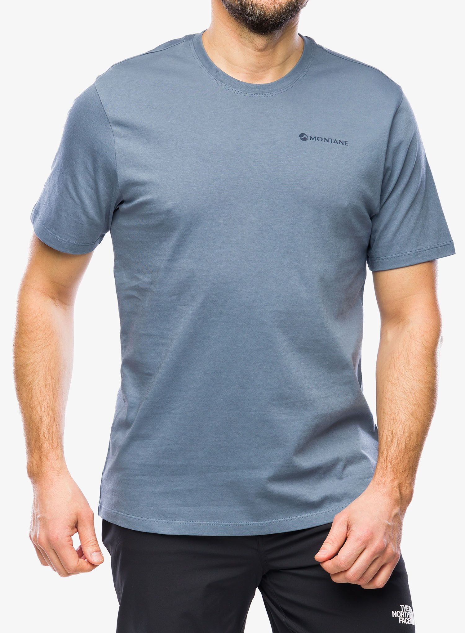 Majica s potiskom Montane Impact Compass Tee - stone blue