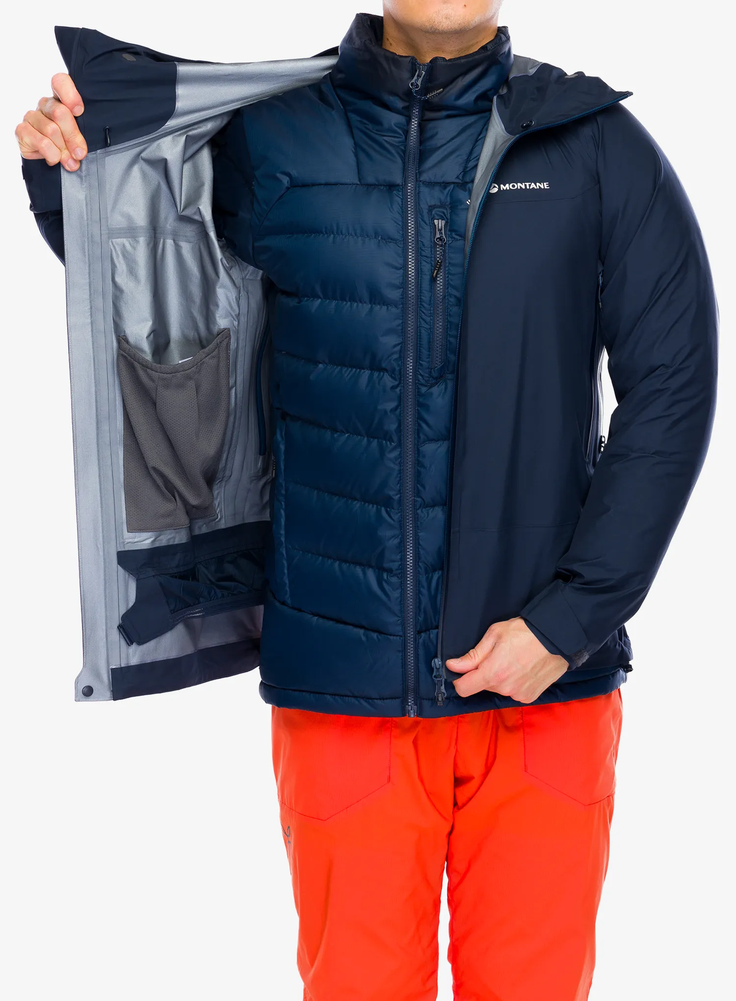 Nepremočljiva jakna Montane Niveus Lite Jacket - eclipse blue