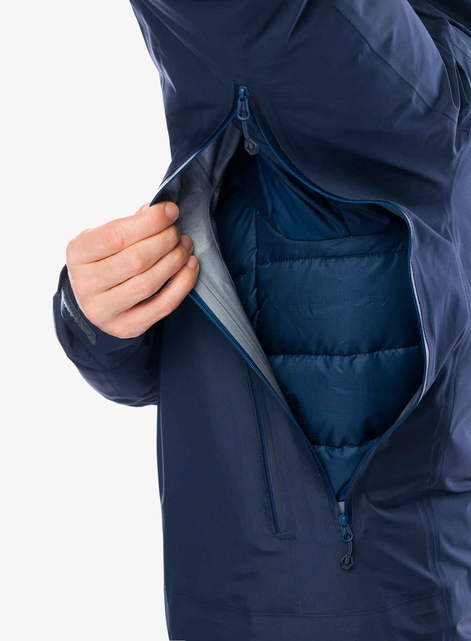 Nepremočljiva jakna Montane Niveus Lite Jacket - eclipse blue