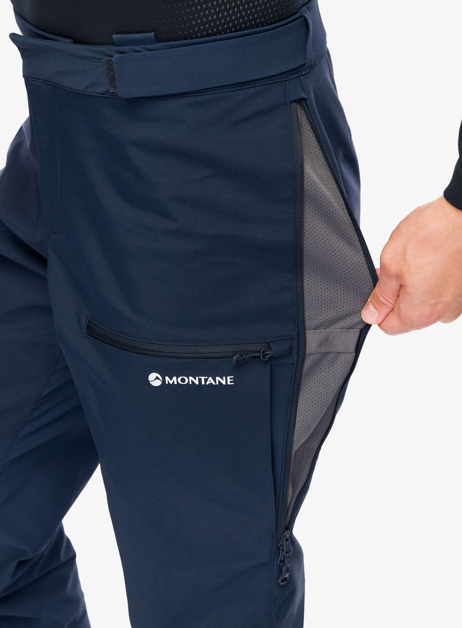 Softshell hlače Montane Nordes Pants - eclipse blue