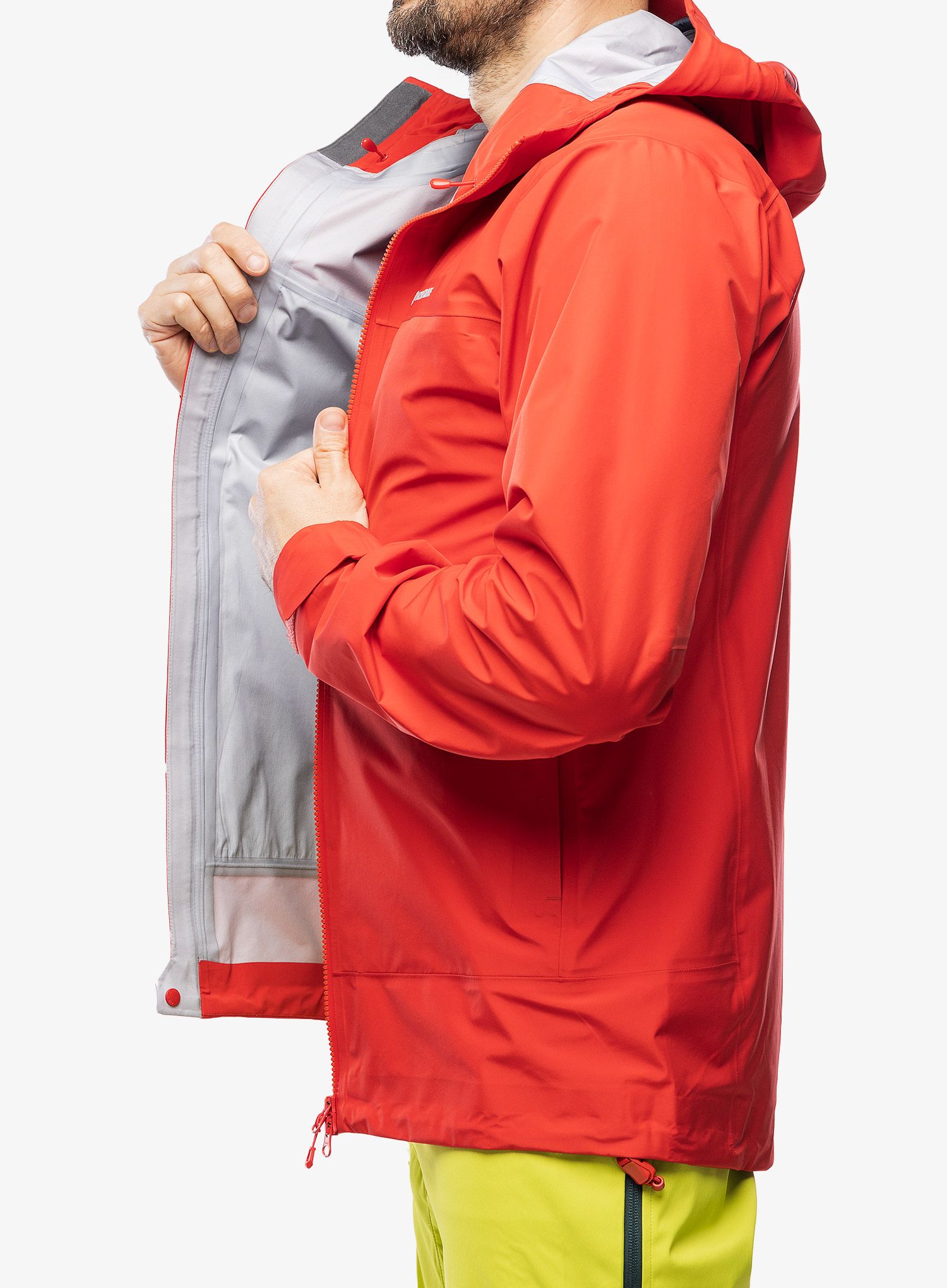 GORE-TEX jakna Montane Phase Jacket - adrenaline red