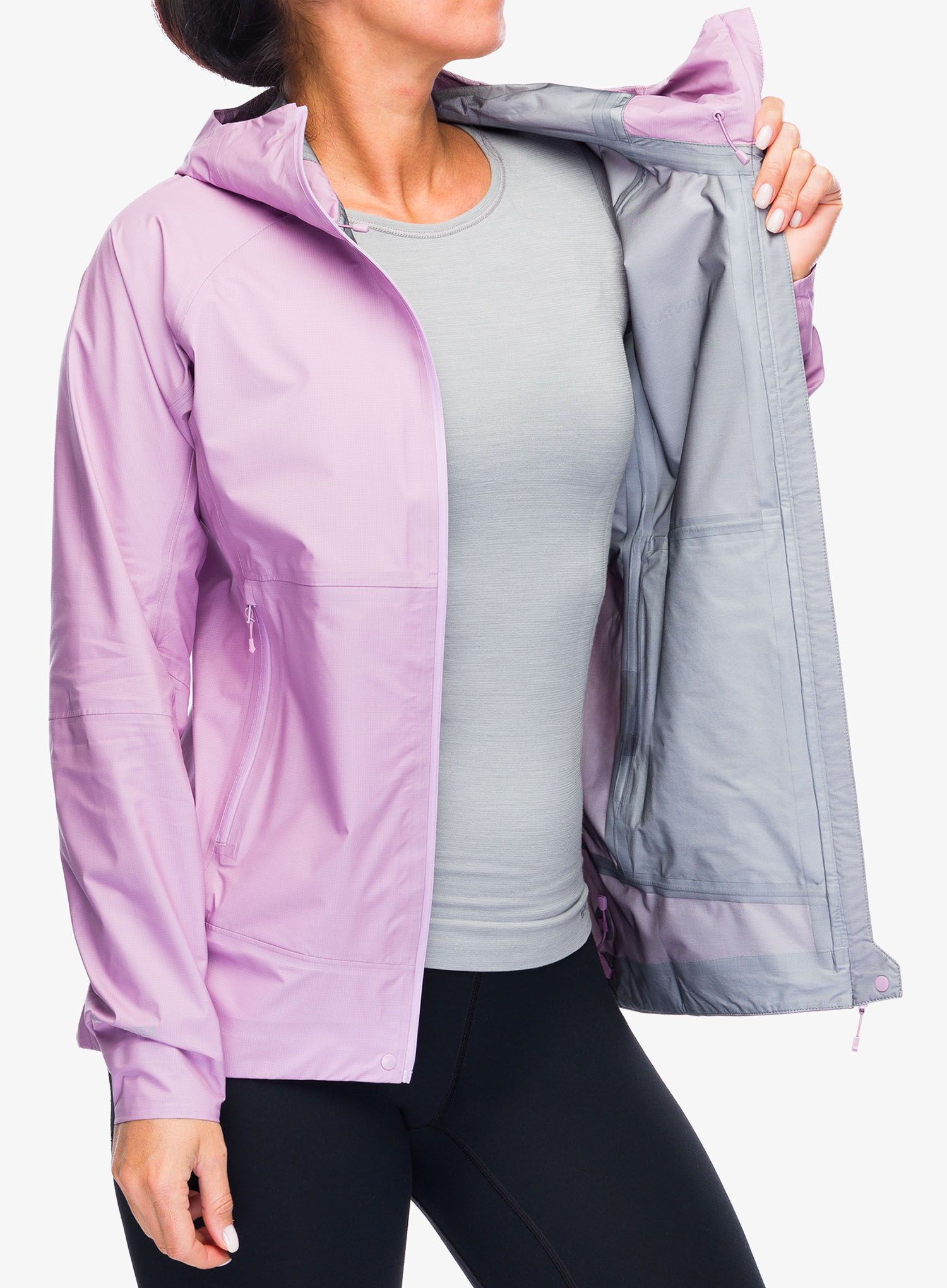 Ženska hardshell jakna Montane Phase Nano Jacket - allium