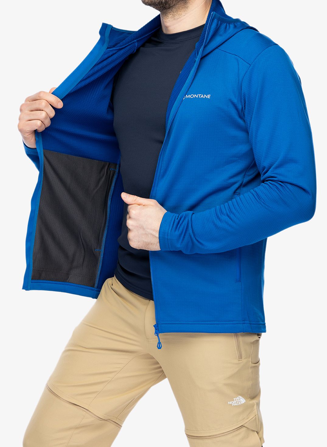 Jopica s kapuco Montane Protium Hoodie - neptune blue