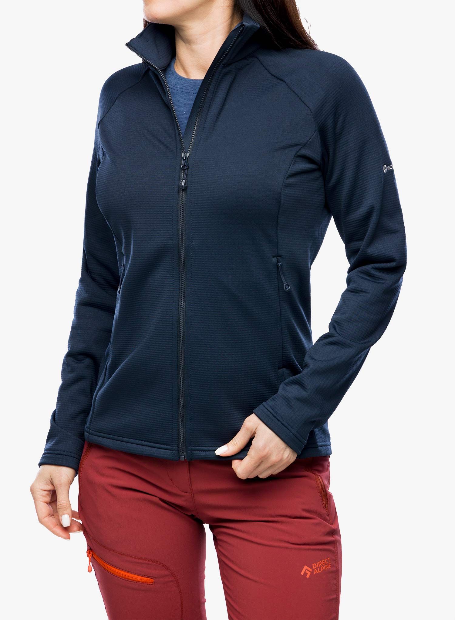 Ženska jopica z zadrgo Montane Protium Jacket - eclipse blue