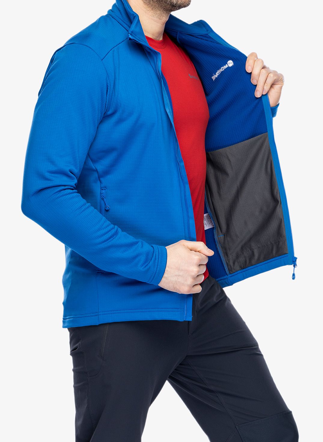 Jopica na zadrgo Montane Protium Jacket - neptune blue