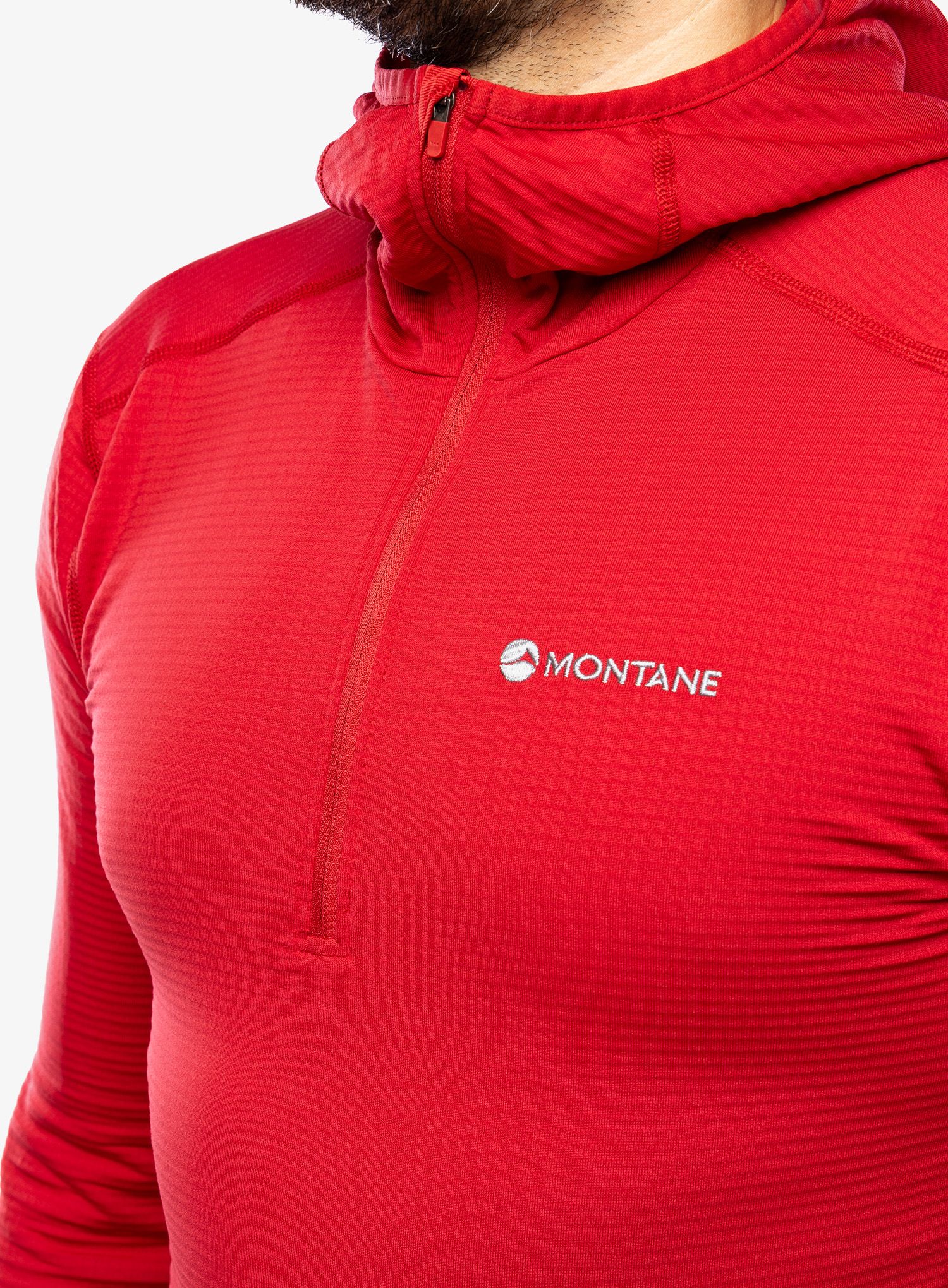 Jopica s kapuco Montane Protium Lite Hoodie - acer red