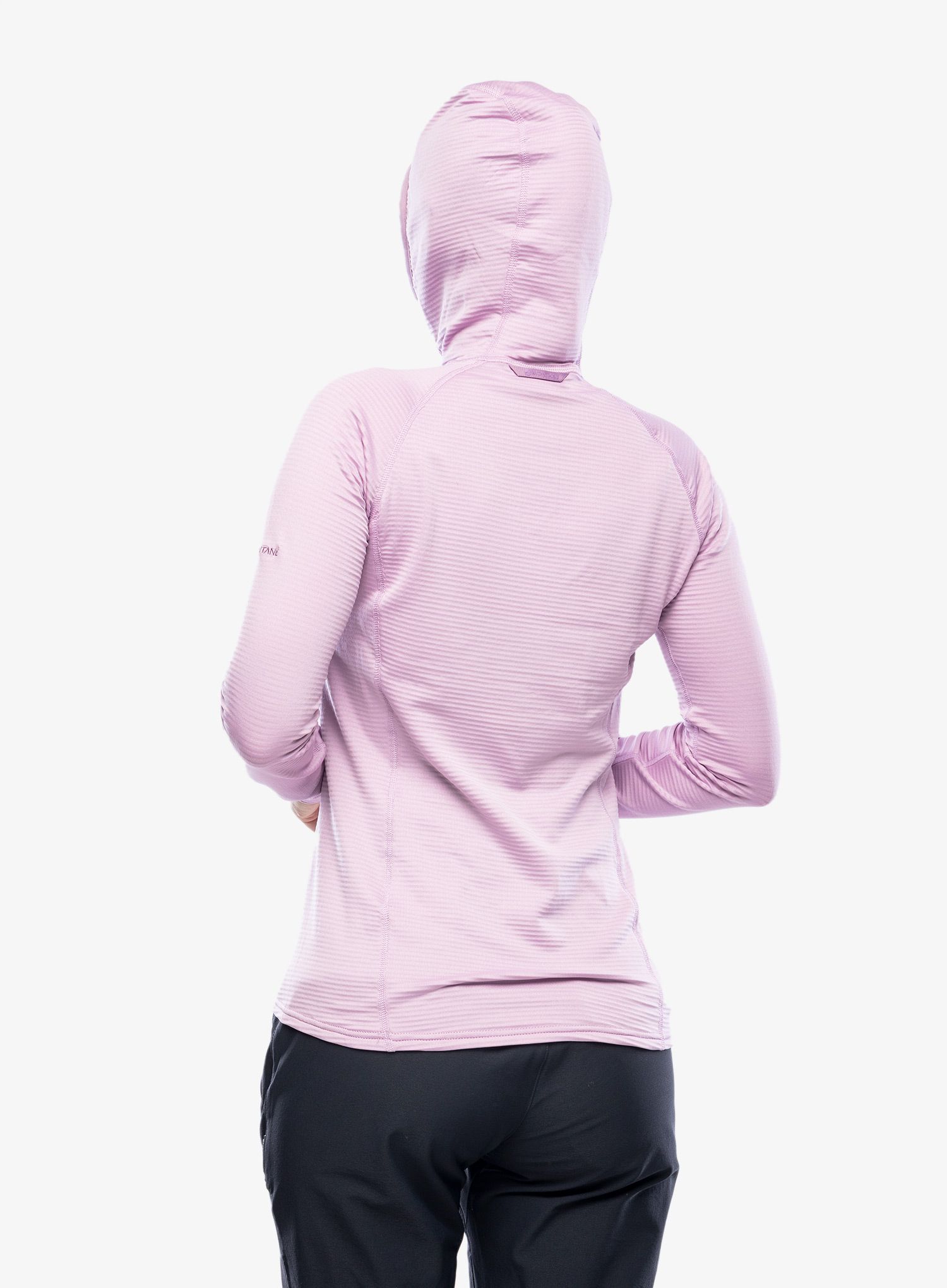Ženska jopa s kapuco Montane Protium Lite Hoodie - allium