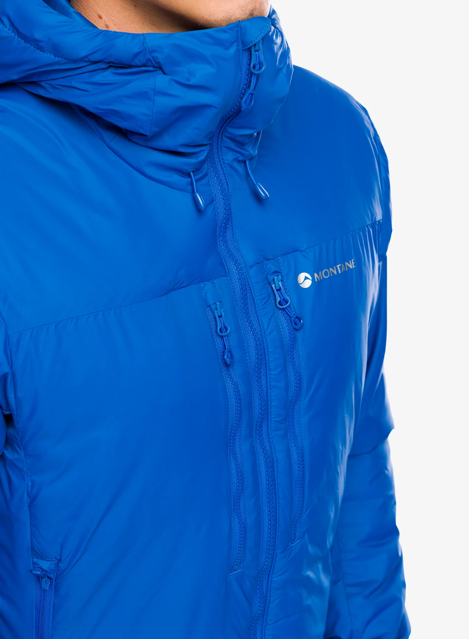 Sintetična jakna Montane Respond XT Hoodie - neptune blue