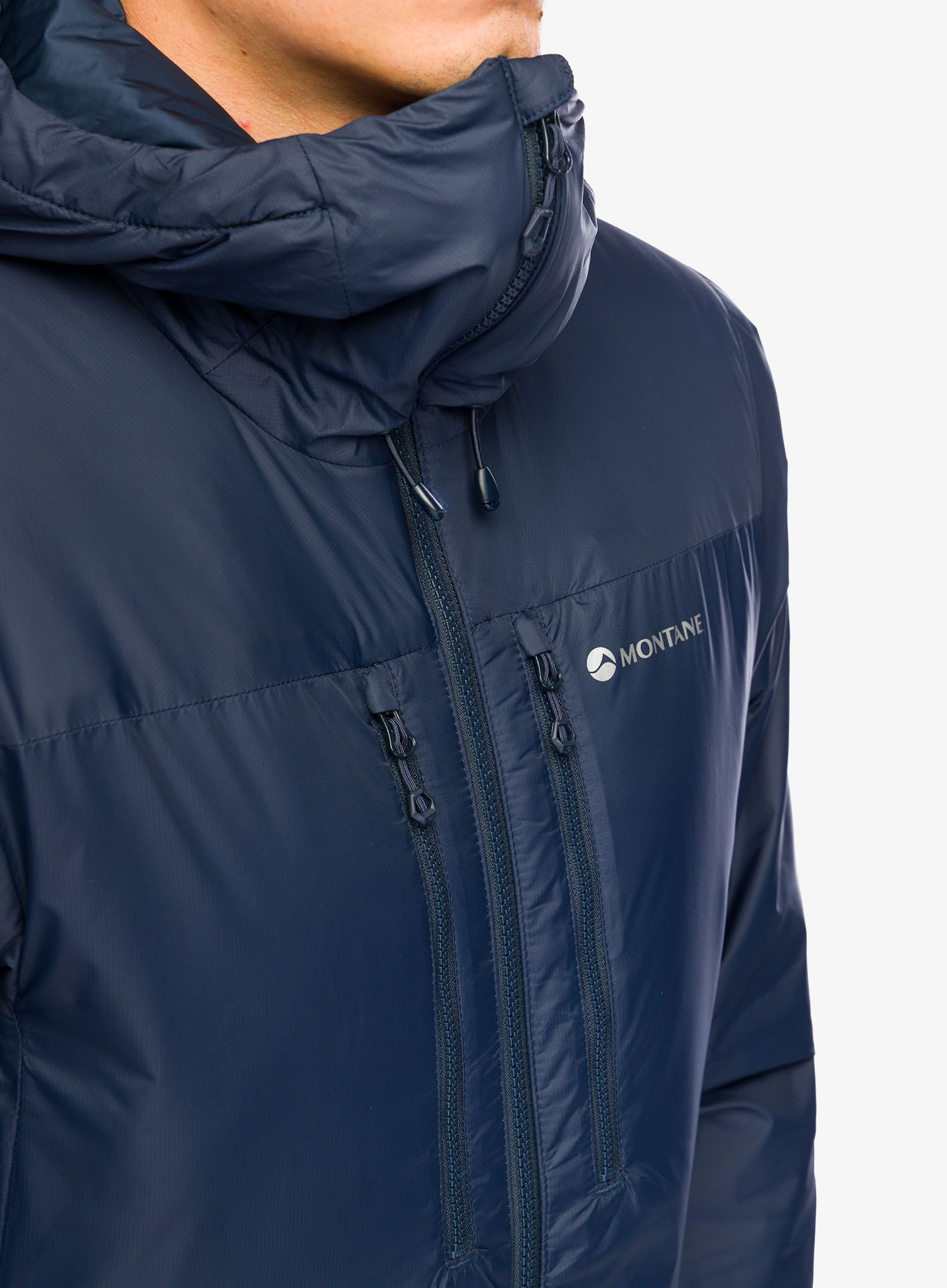 Sintetična jakna Montane Respond XT Hoodie - eclipse blue