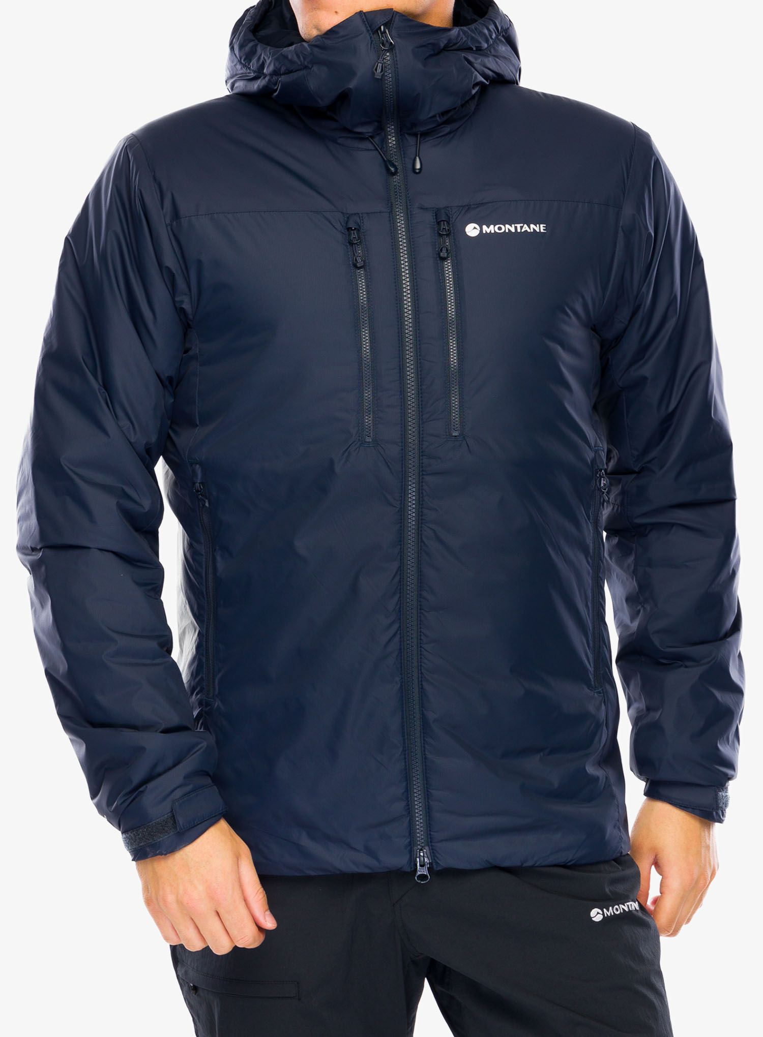 Sintetična jakna Montane Respond XT Hoodie - eclipse blue